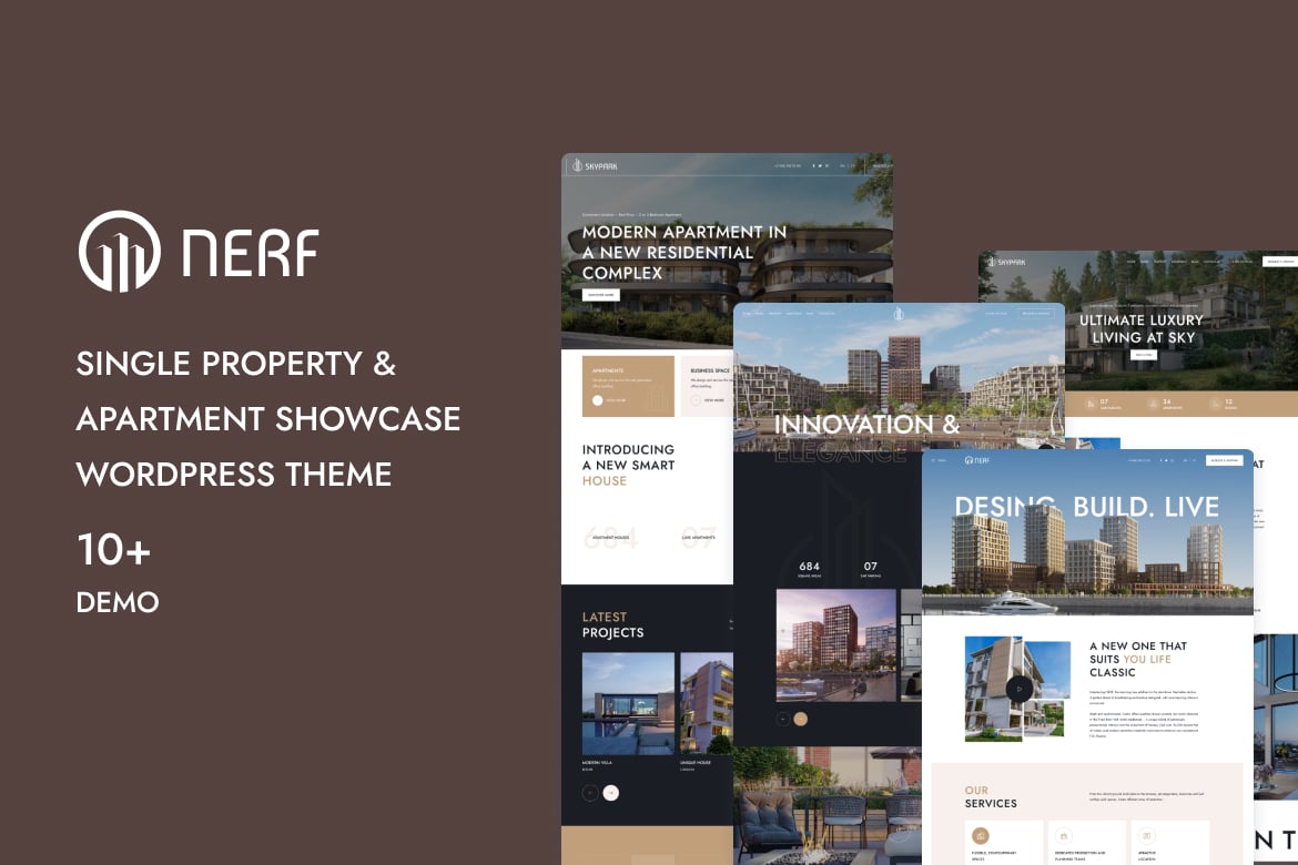Nerf – Single Property Wordpress Theme