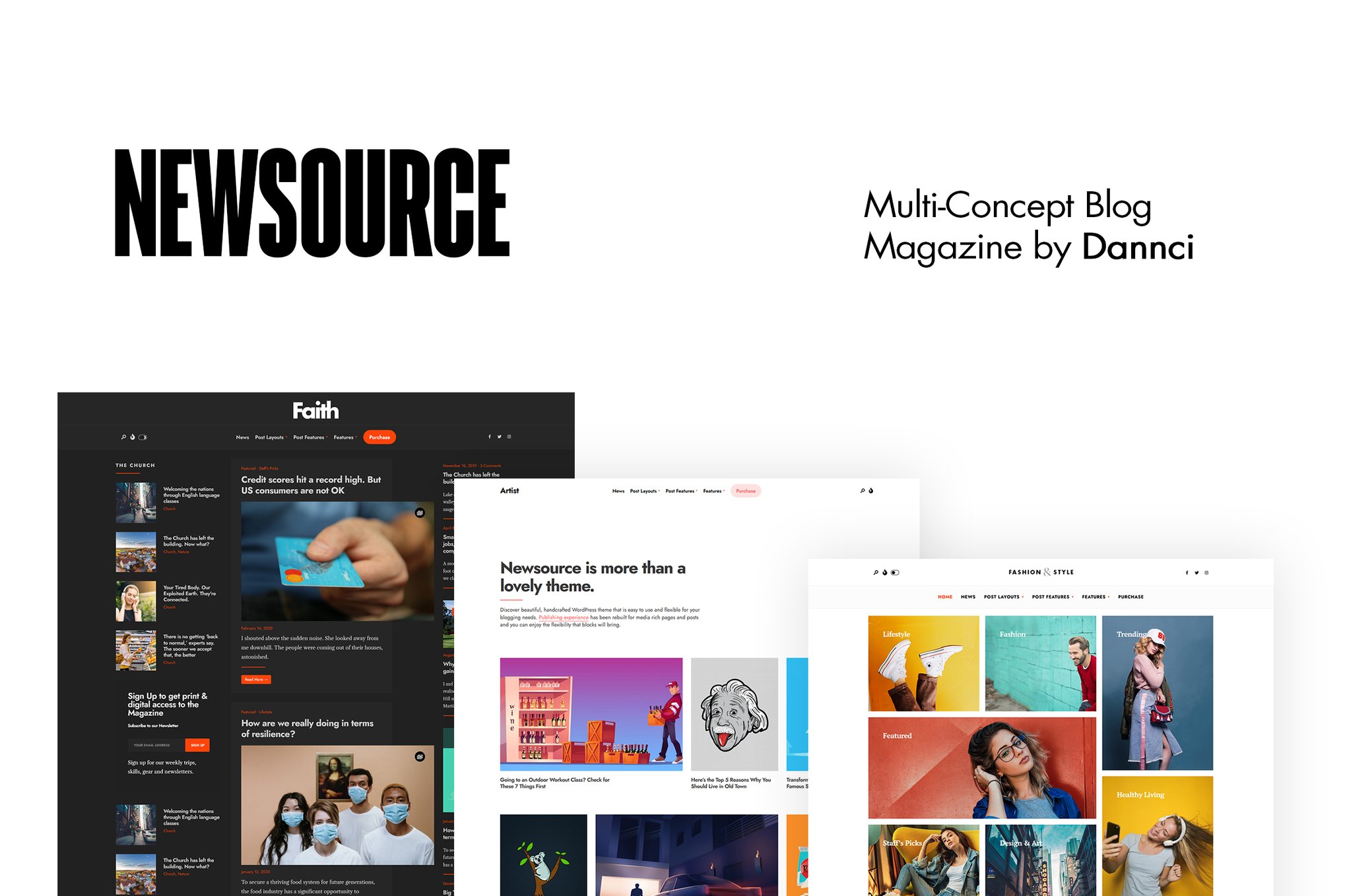 Newsource – Multi-Concept Blog Magazine