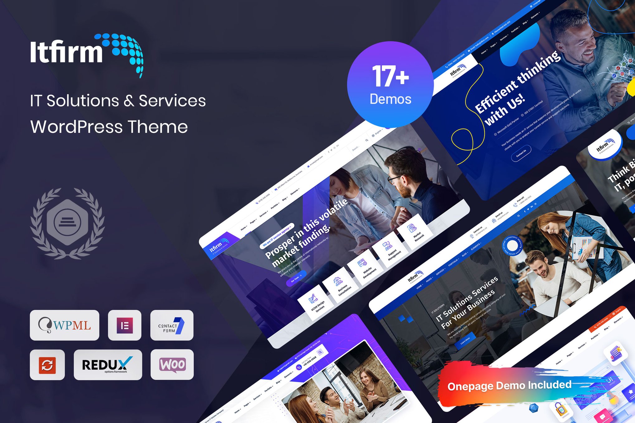 Itfirm – It Solutions & Services Wordpress Theme