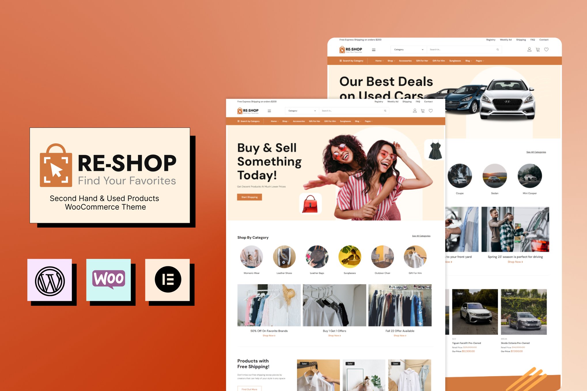 Reshop Recommerce Theme