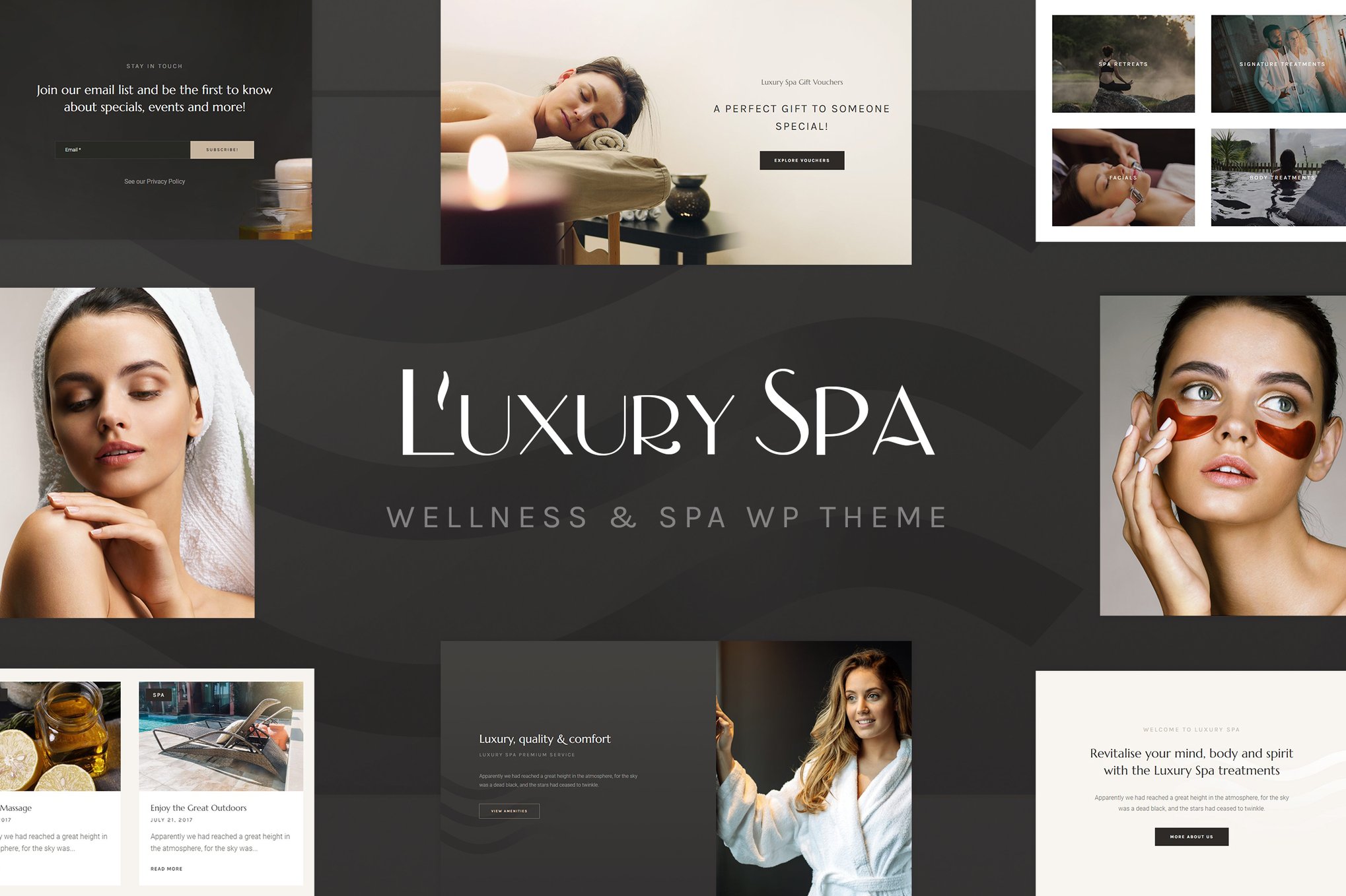 Luxury Spa – Beauty Spa & Wellness Resort Theme