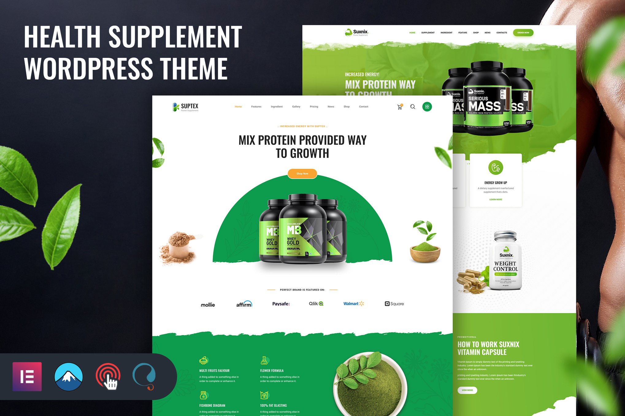 Health Supplement Wordpress Theme