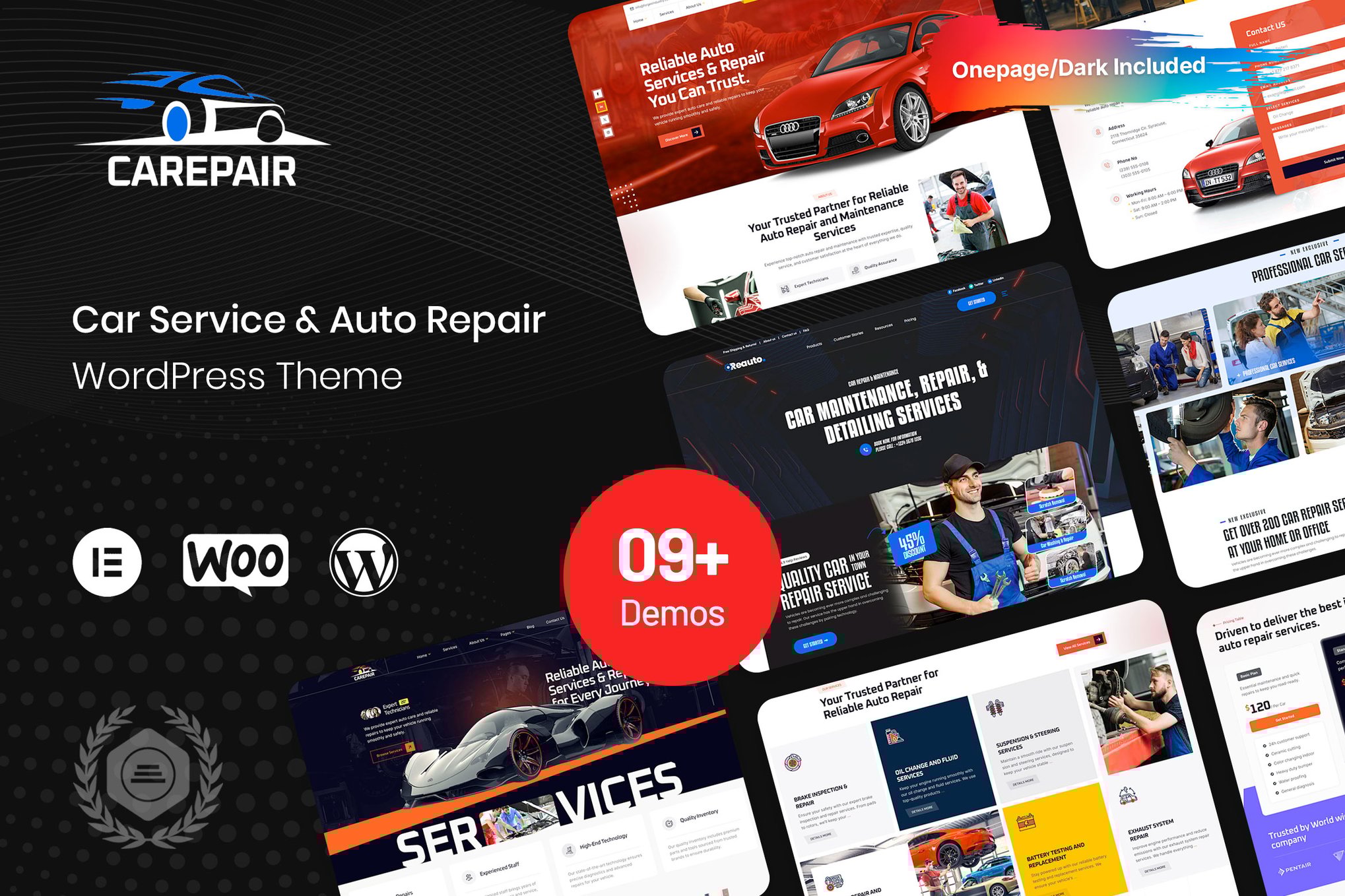 Carepair – Car Service & Auto Repair Theme