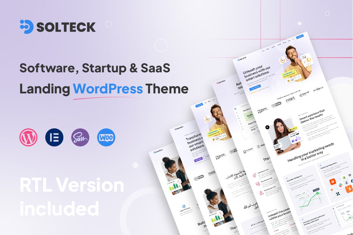 Solteck – Software, Startup & Saas Landing Wordpre Solteck – Software, Startup & Saas Landing Wordpre
