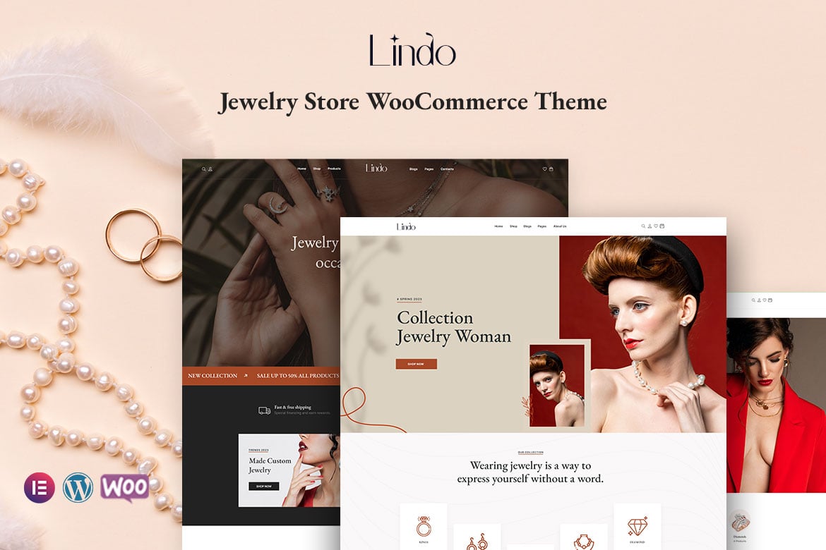 Lindo – Jewelry Store Woocommerce Theme
