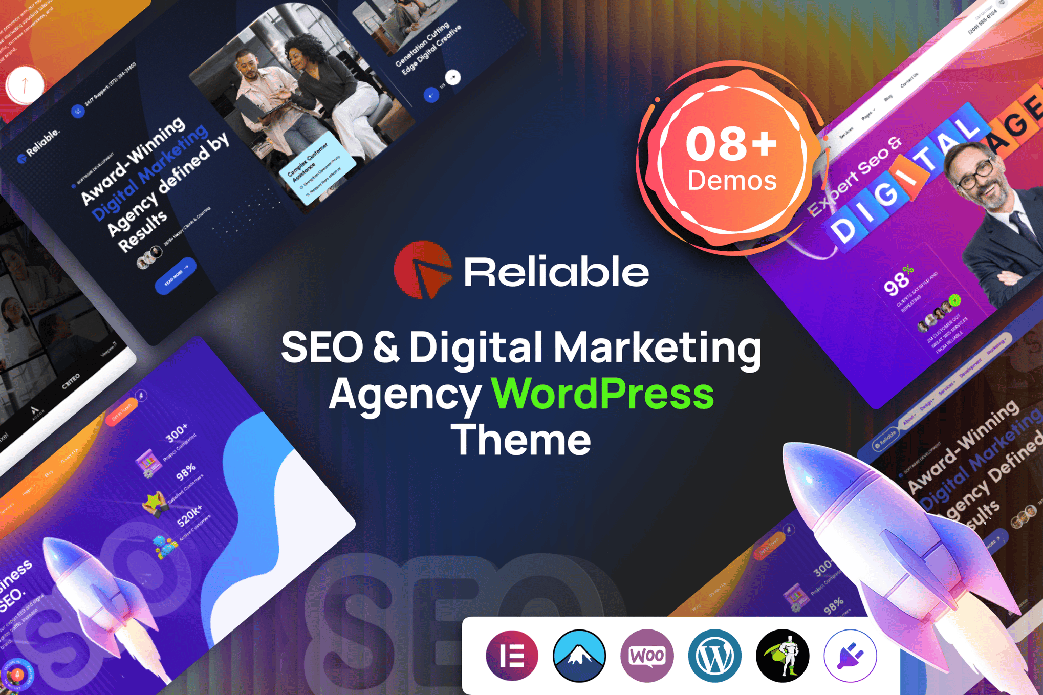 Reliable – Seo & Digital Marketing Agency Wordpres
