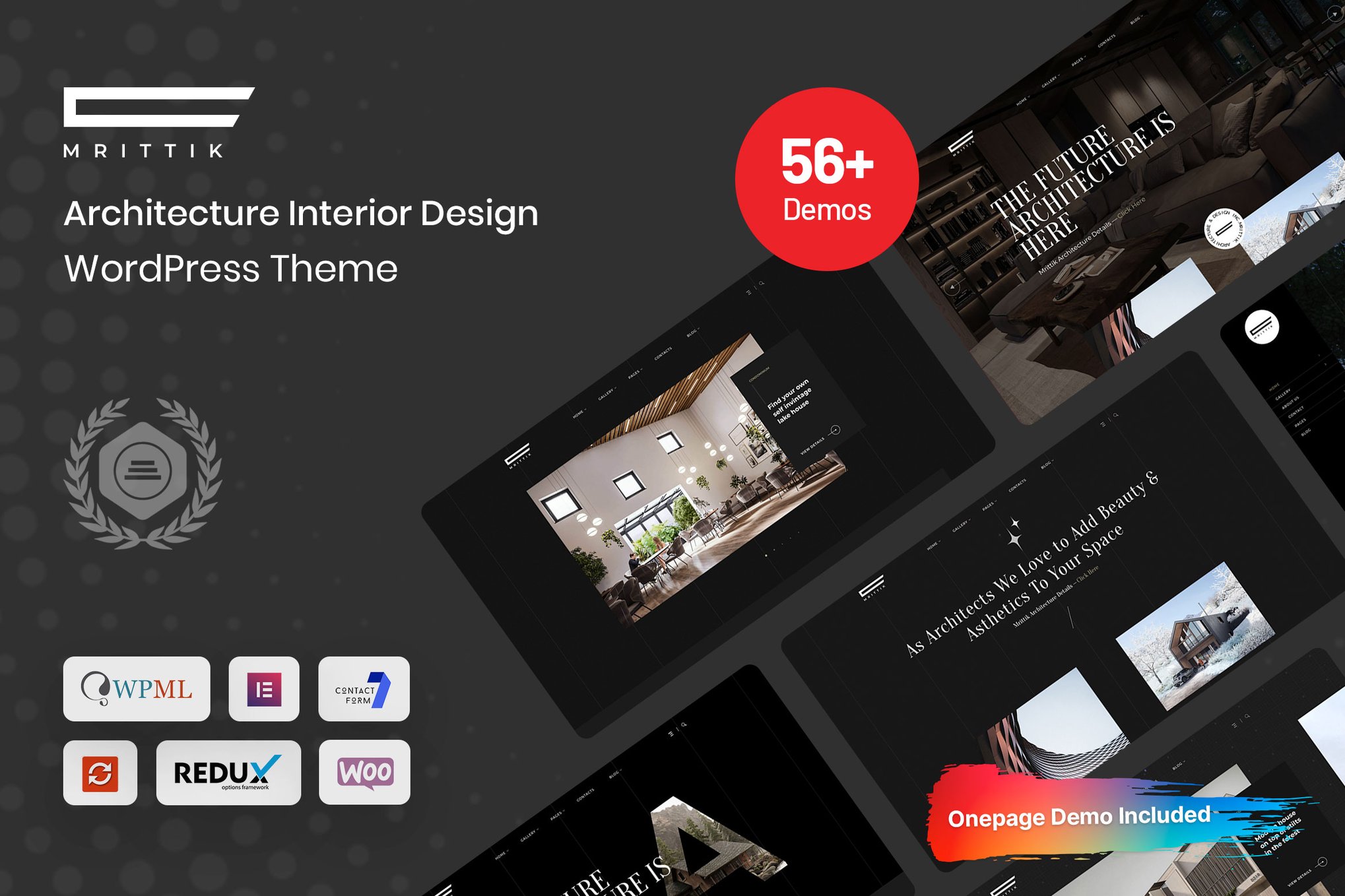 Mrittik – Architecture Interior Design Theme