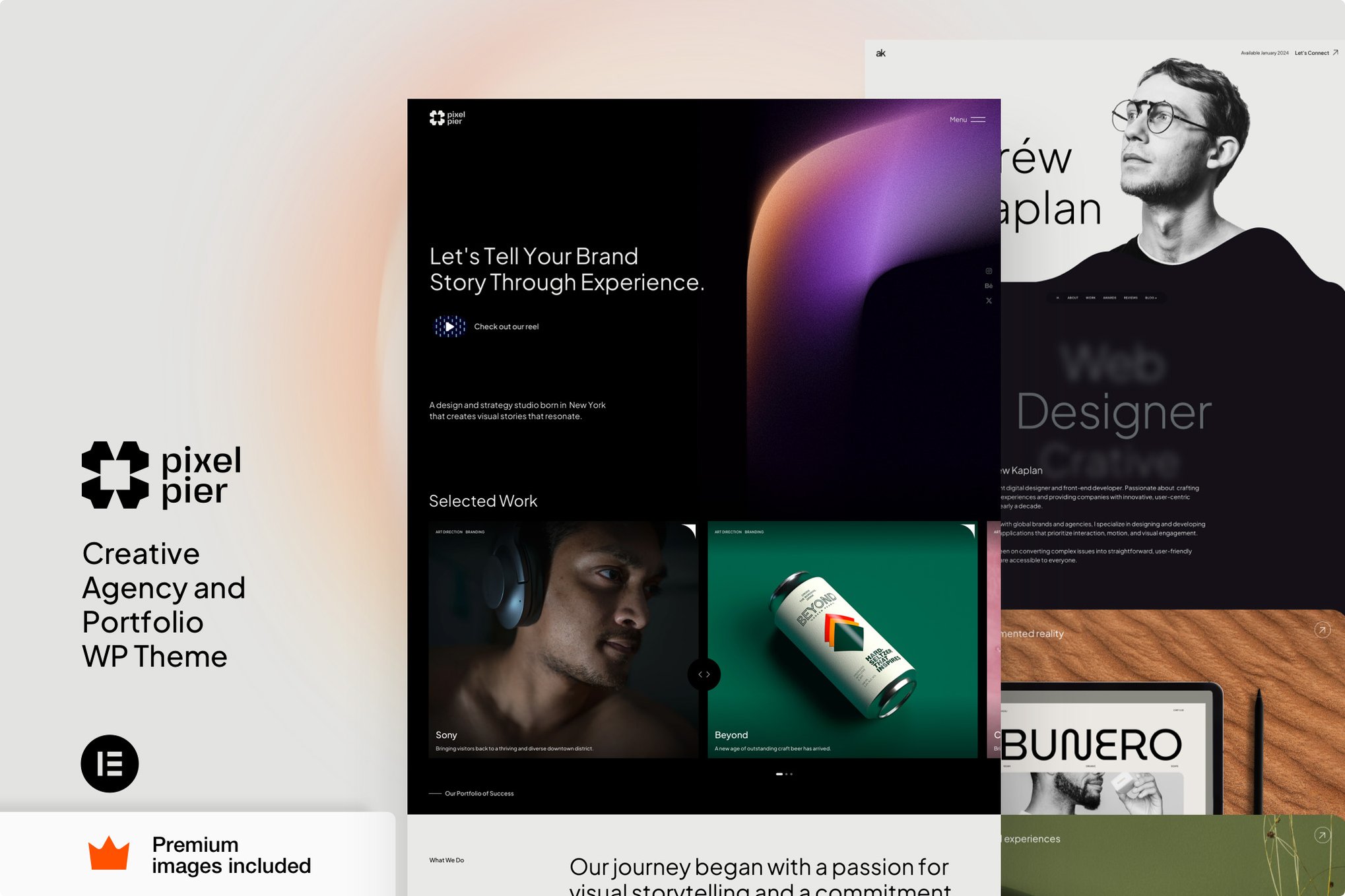 Pixelpiernyc – Creative Agency Portfolio Freelance