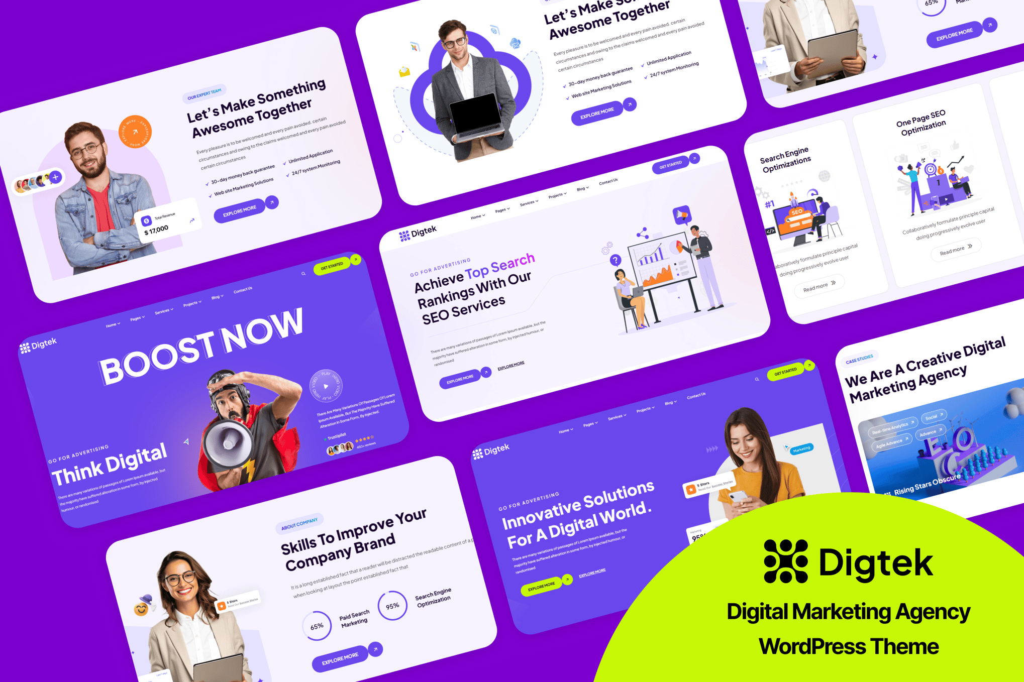 Digital Marketing Agency Wordpress Theme