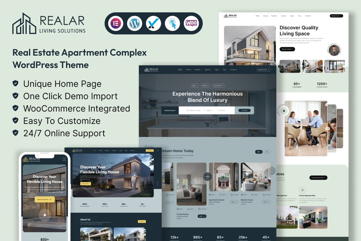 Realar – Real Estate Wordpress Theme