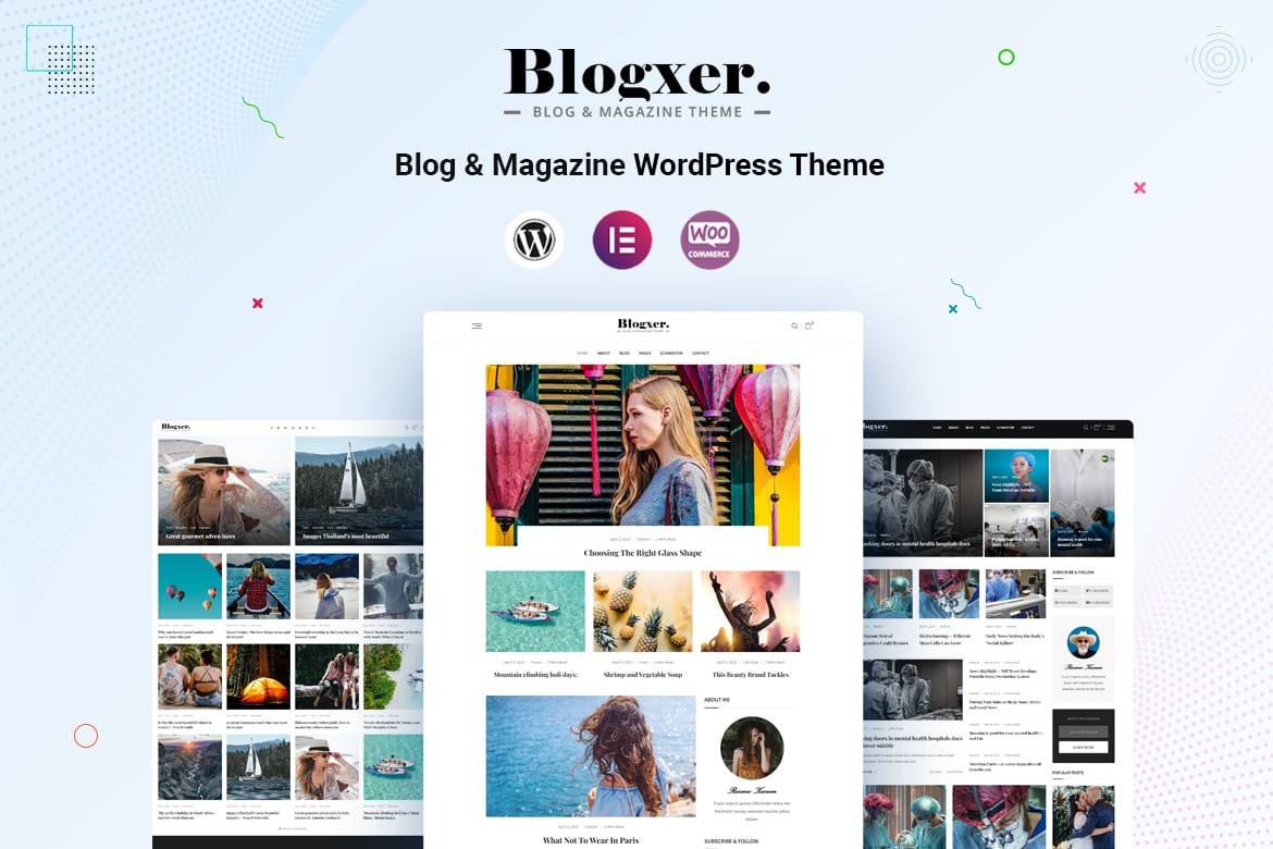 Bloxer – Blog & Magazine Wordpress Theme