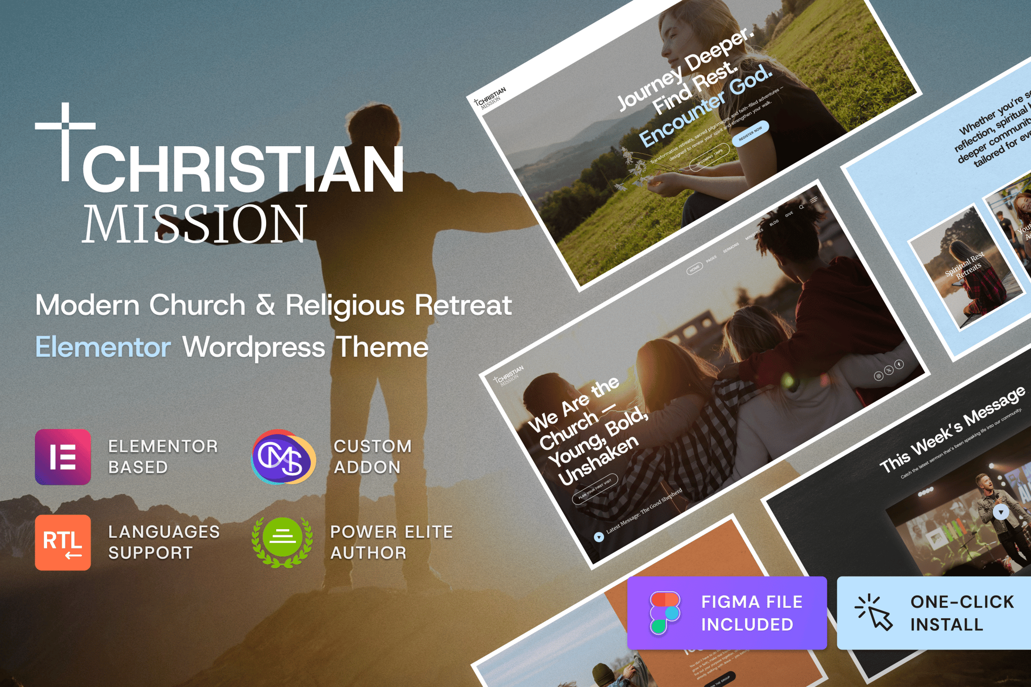 Christian Mission – Religion Events & Church Theme