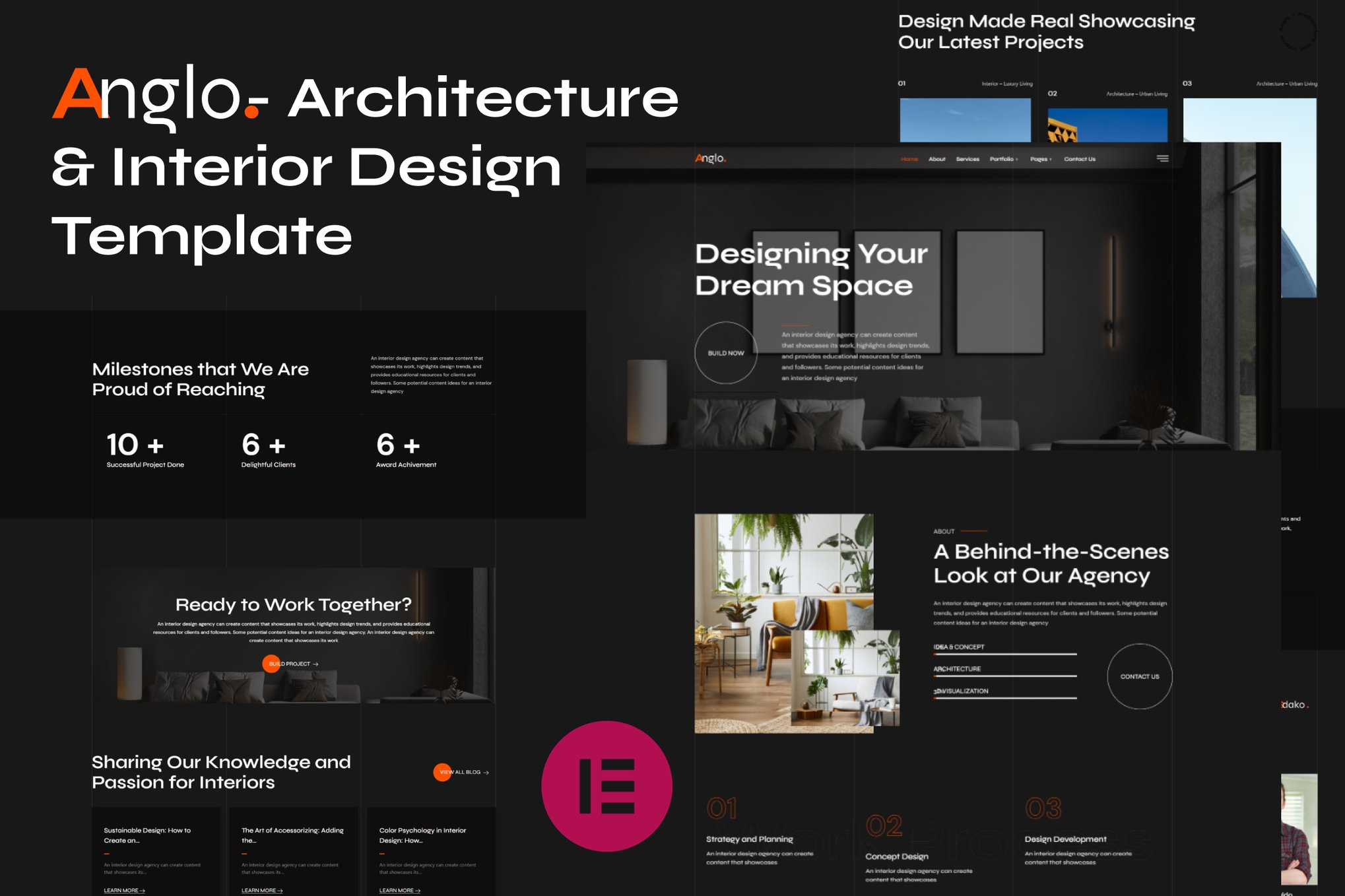 Anglo – Architecture & Interior Design Elementor T