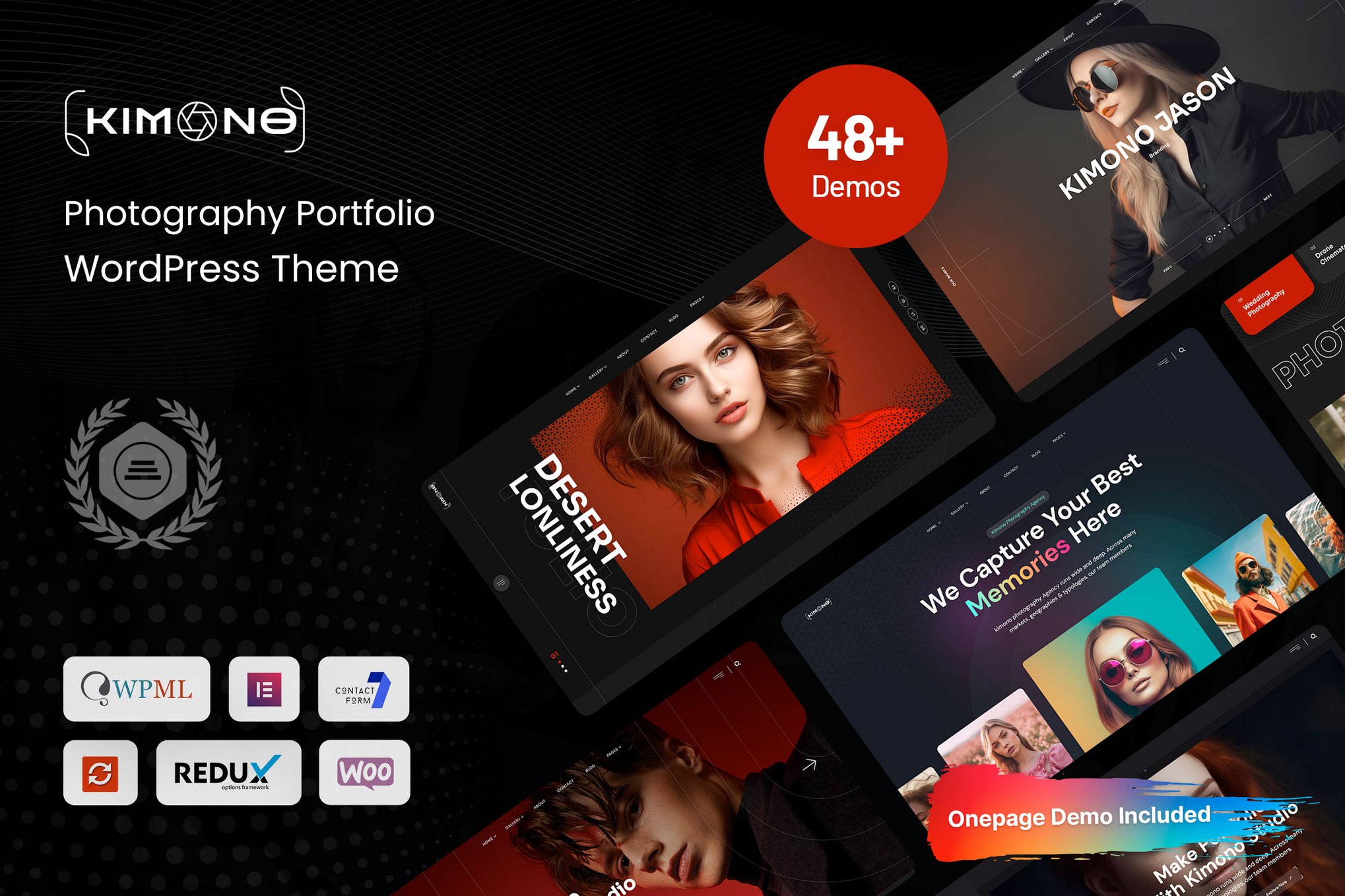 Kimono – Photography Portfolio Wordpress Theme