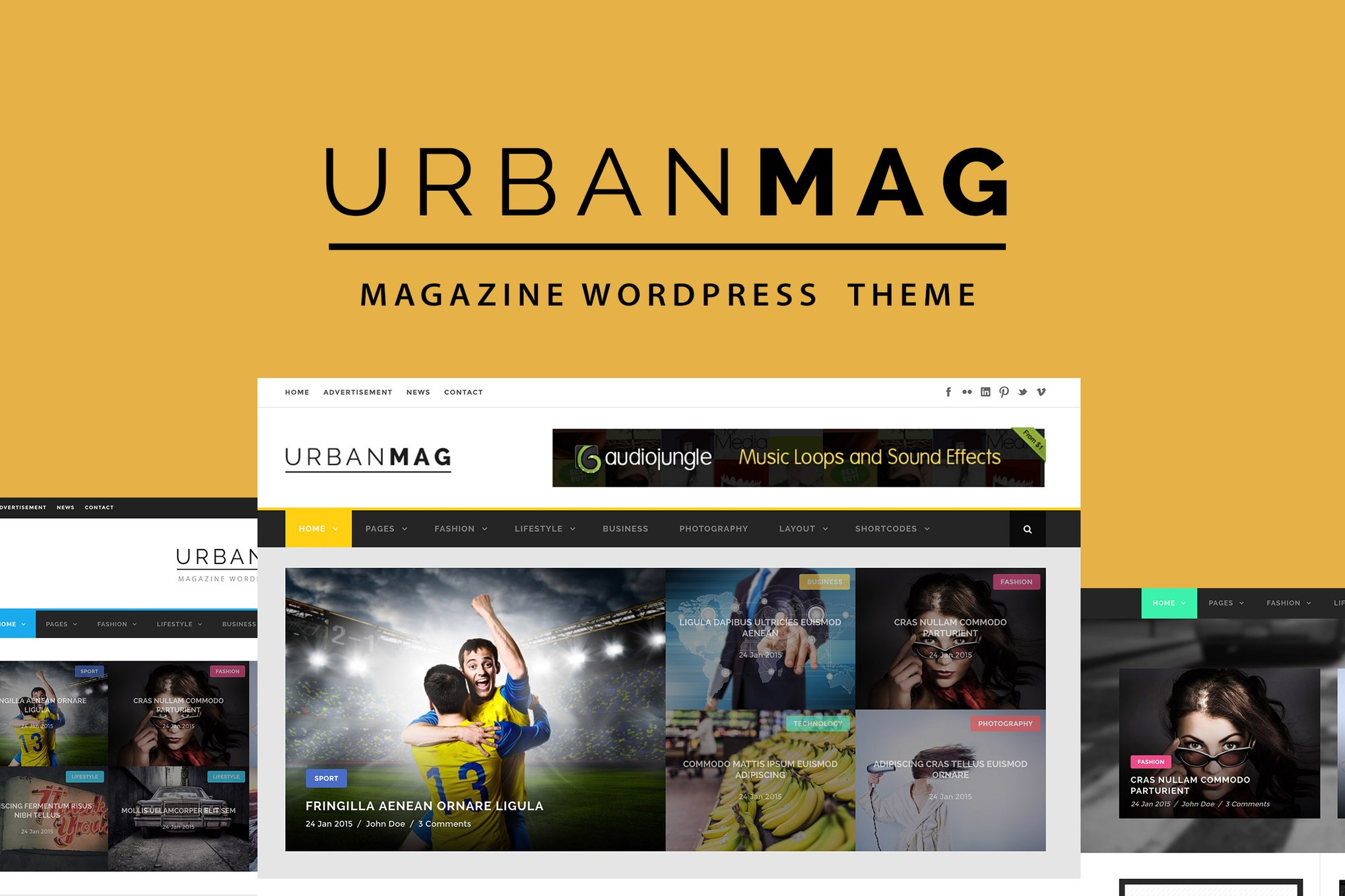 Urban Mag – News & Magazine Wordpress Theme