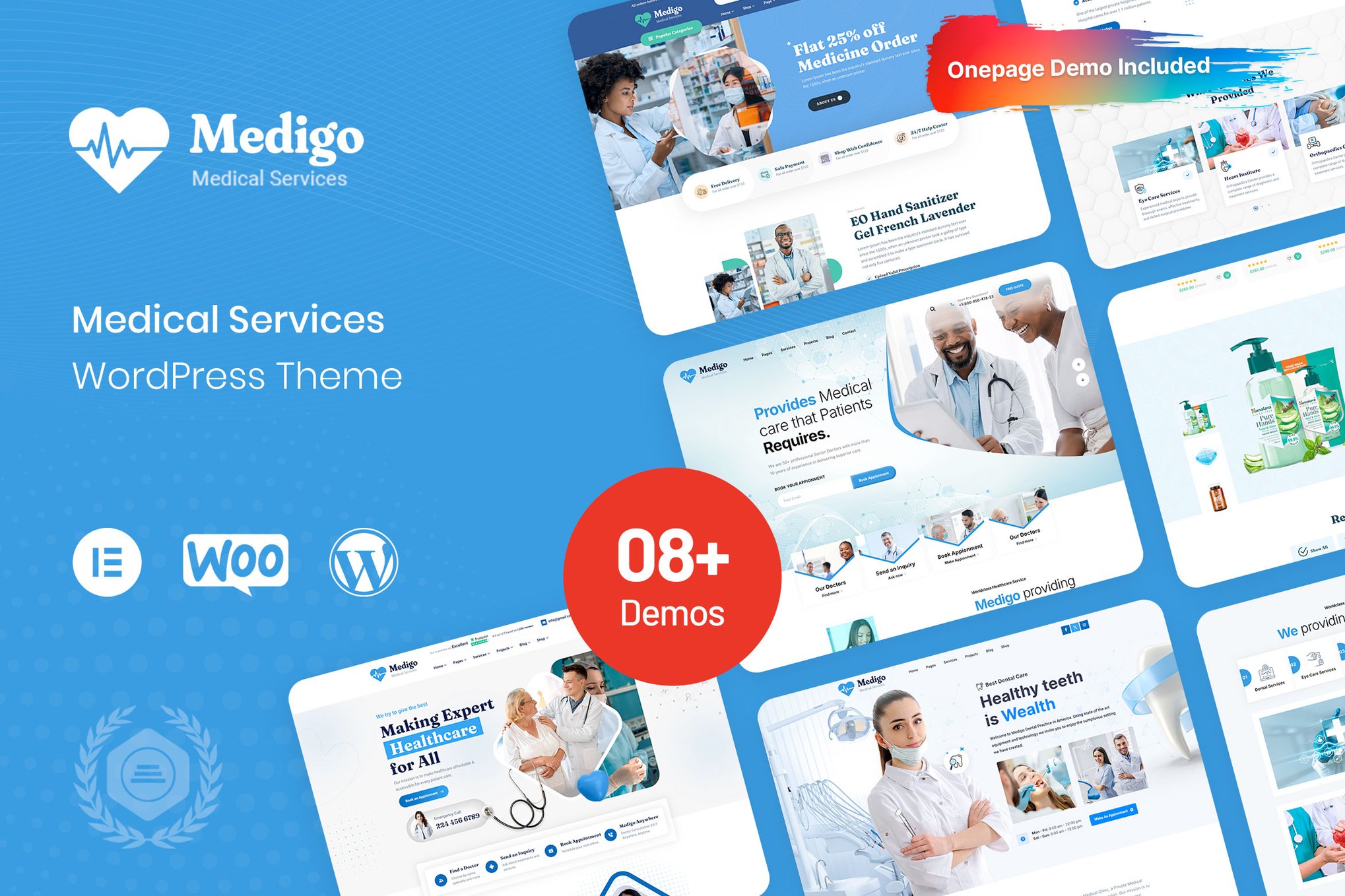 Medigo – Medical Wordpress Theme