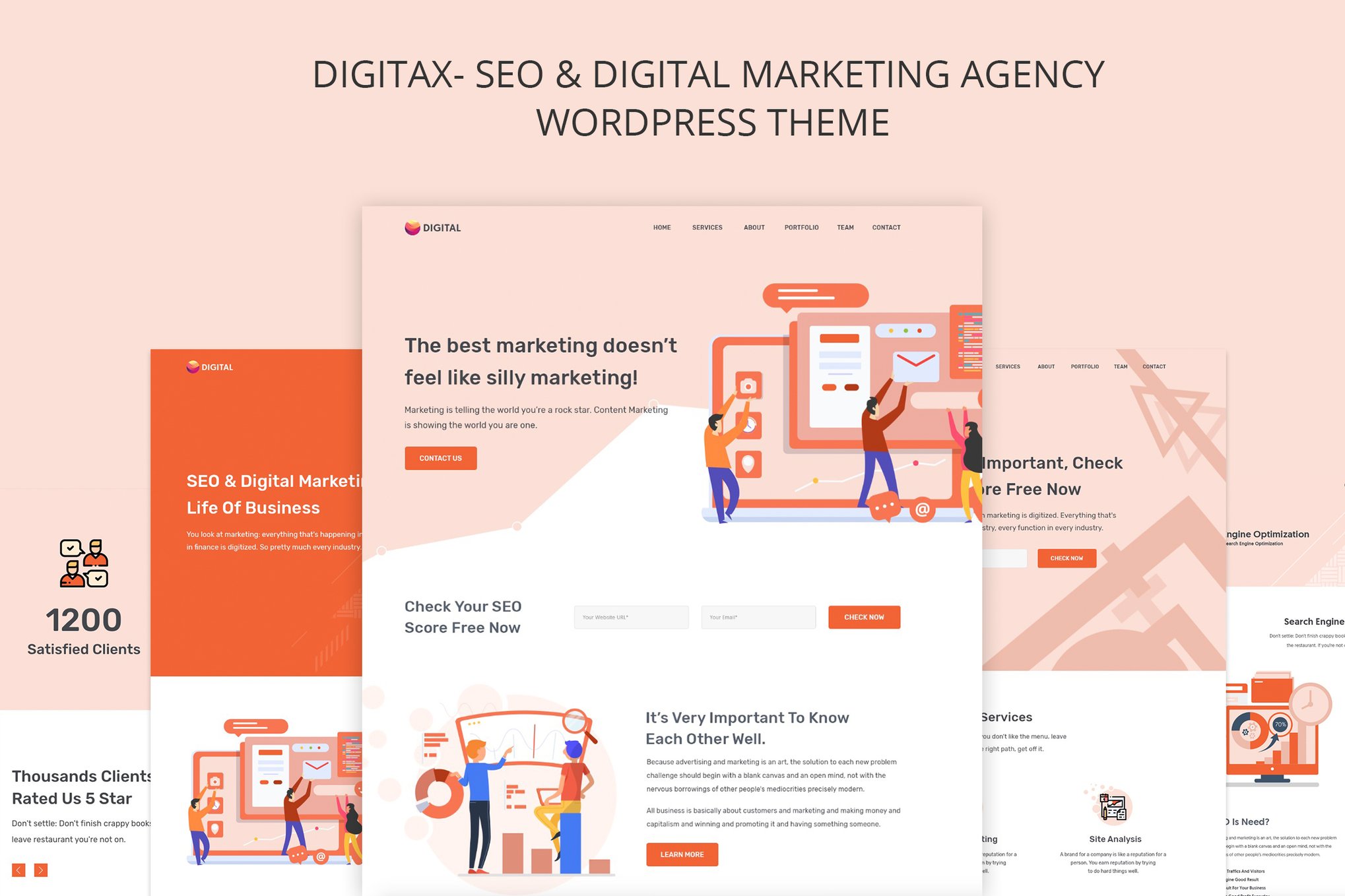 Digitax – Seo & Digital Marketing Agency Themes