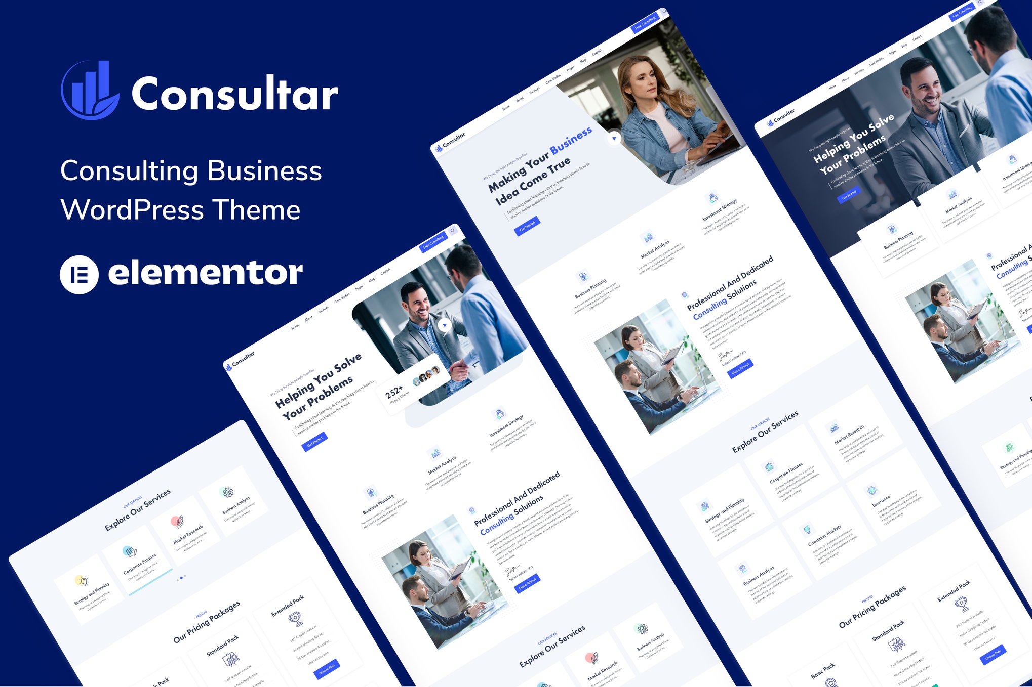 Consultar – Consulting Business Wordpress Theme