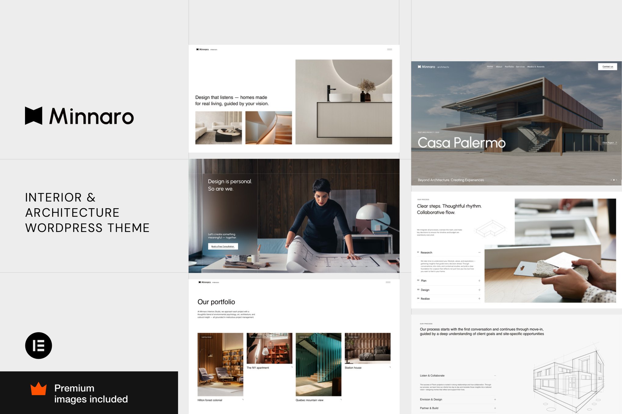 Minnaro – Interior Design Architecture Wordpress