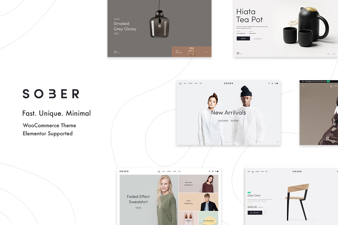 Sober – Woocommerce Wordpress Theme