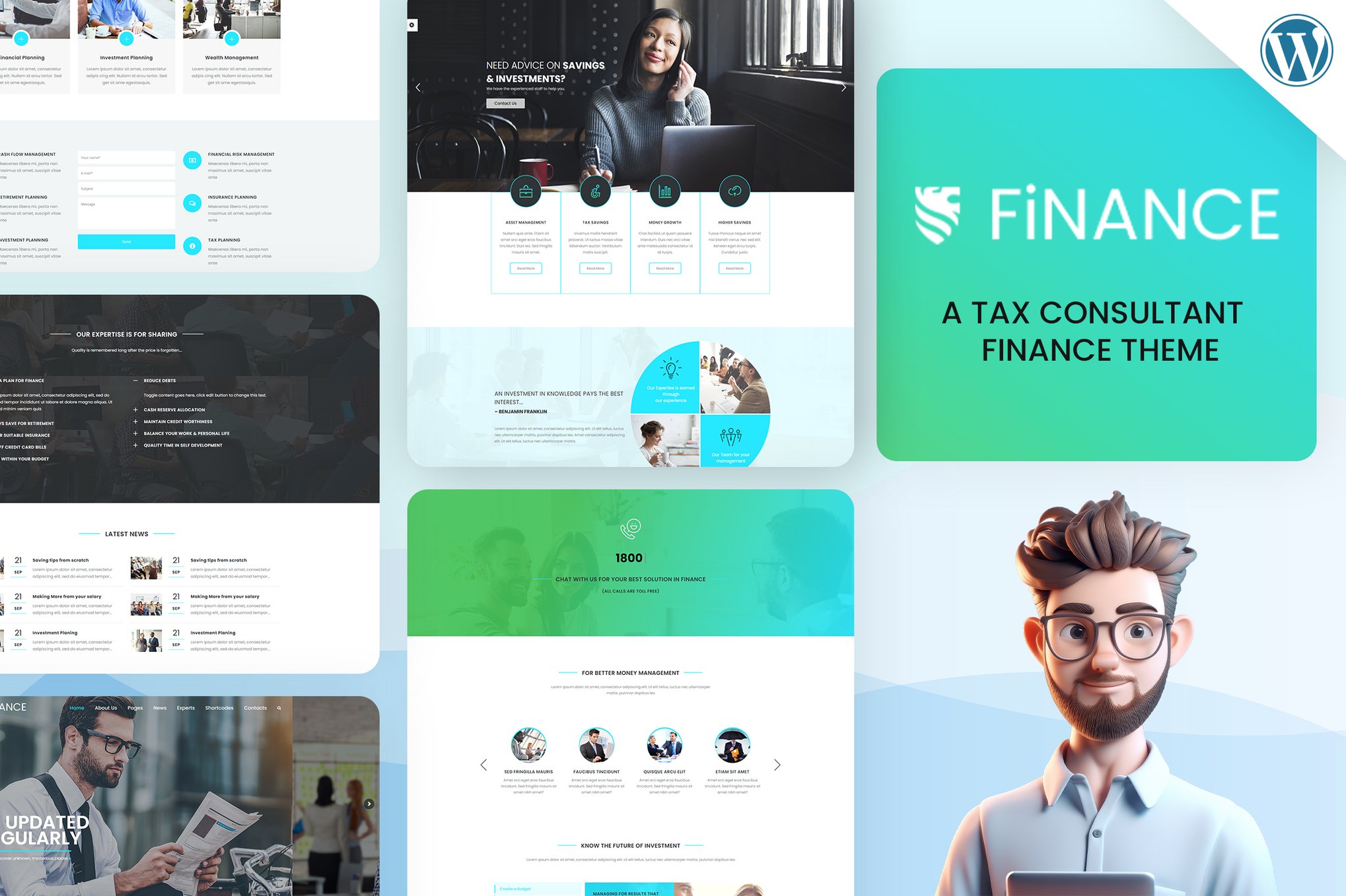 Finance Consultant – Consulting Wordpress Theme