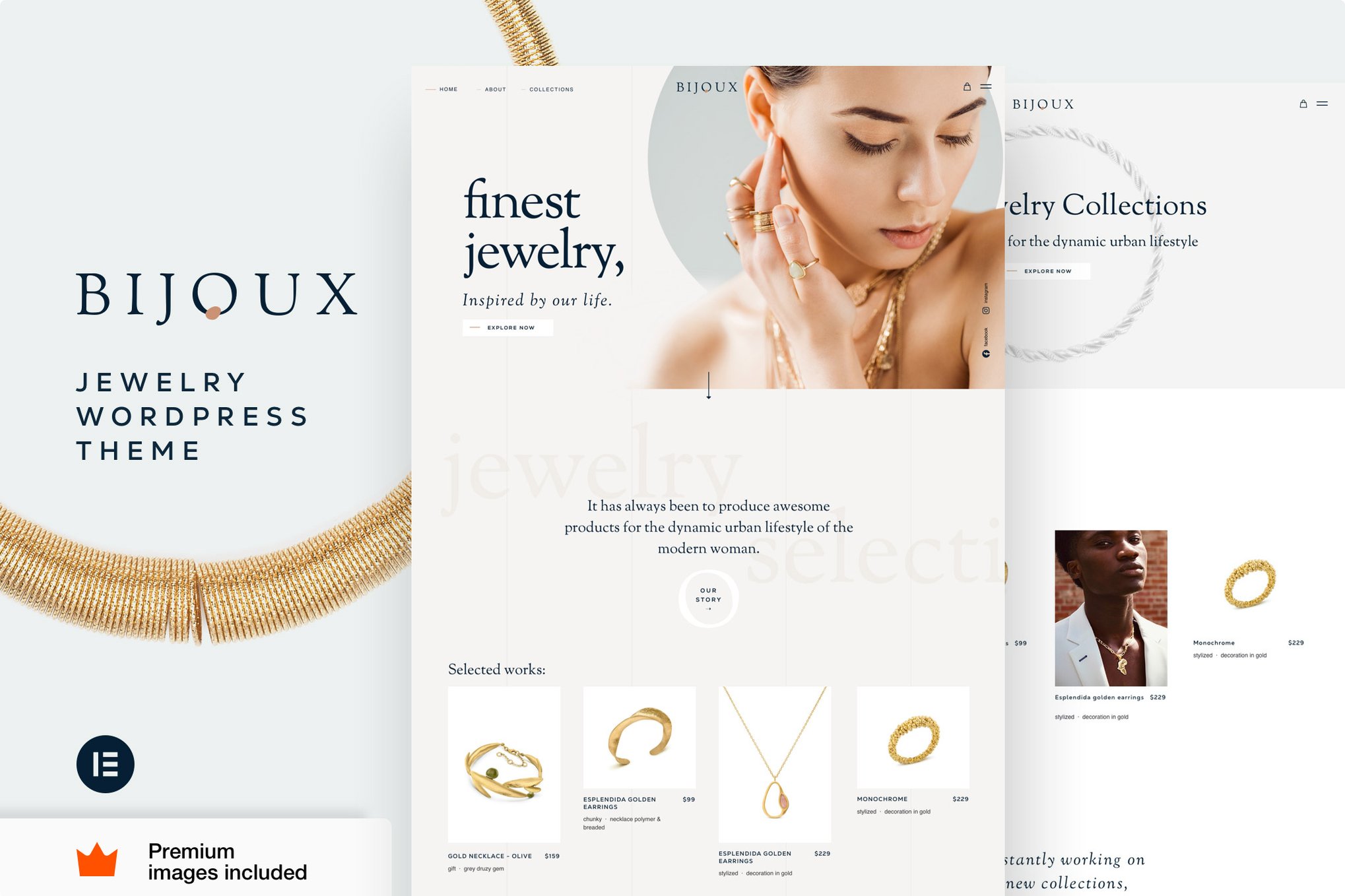 Bijoux – Jewellery Shop Ecommerce Woocommerce