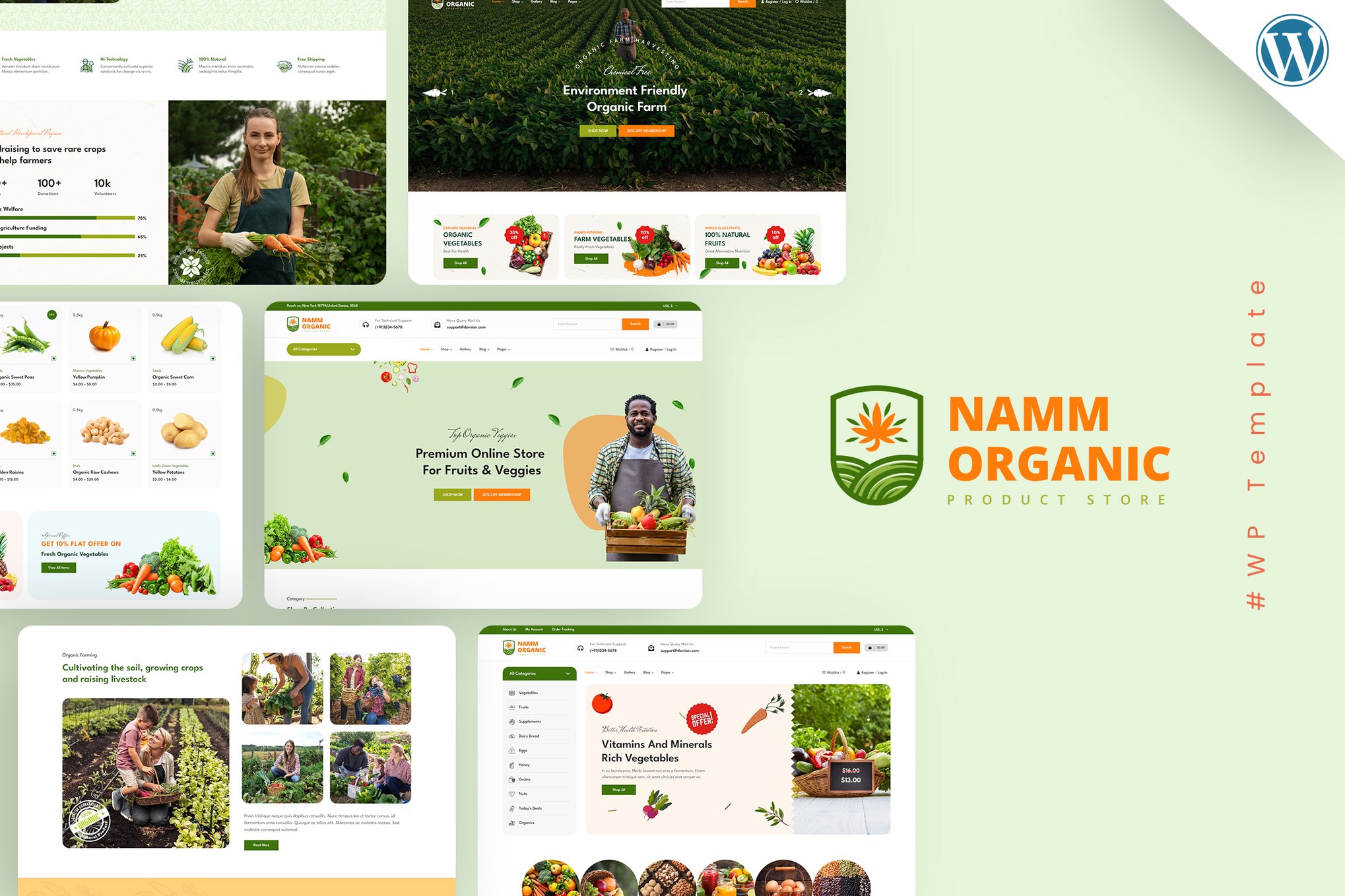 Namm – Grocery Shop Wordpress Theme Namm – Grocery Shop Wordpress Theme