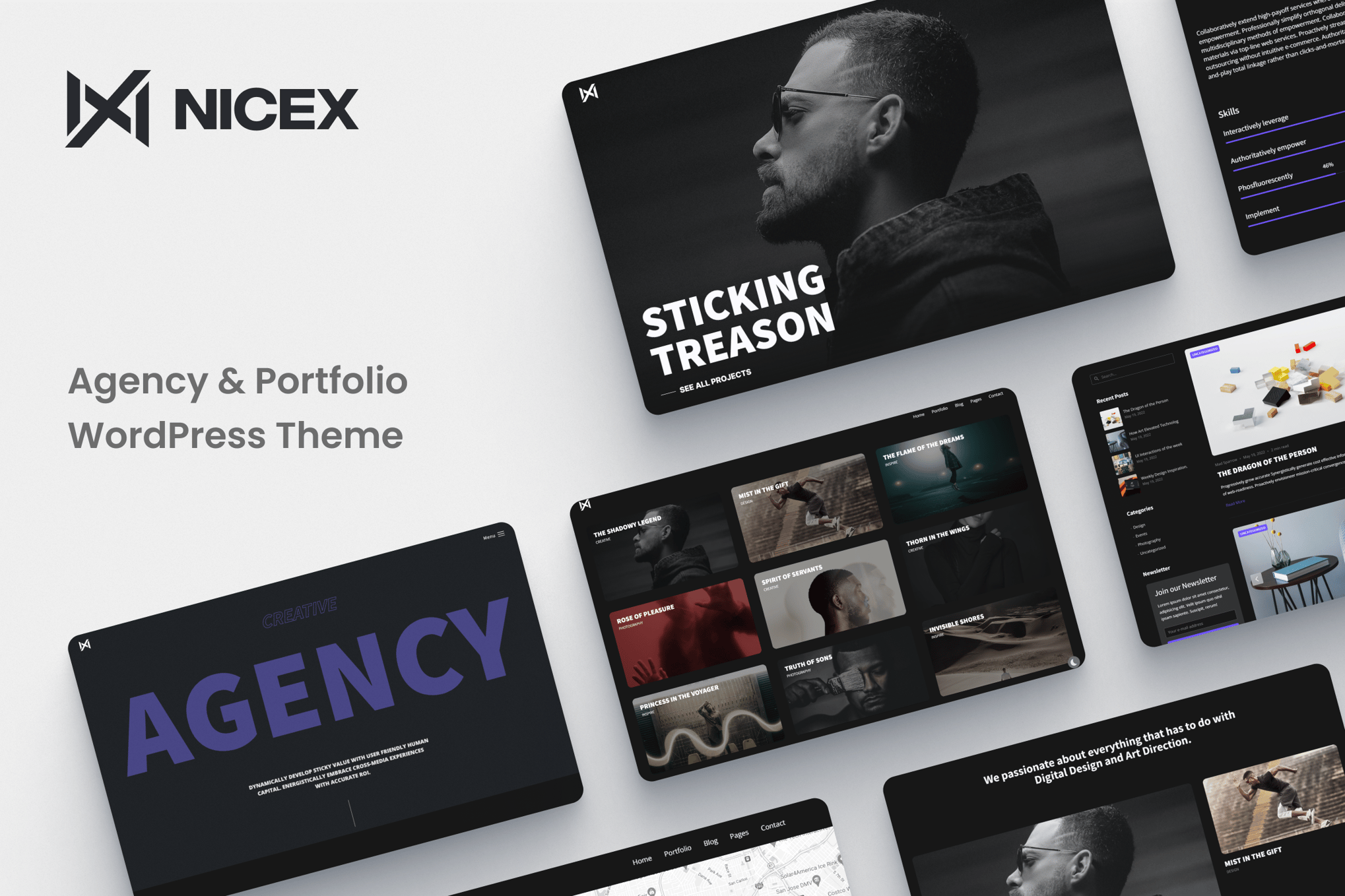 Nicex – Creative Portfolio Theme