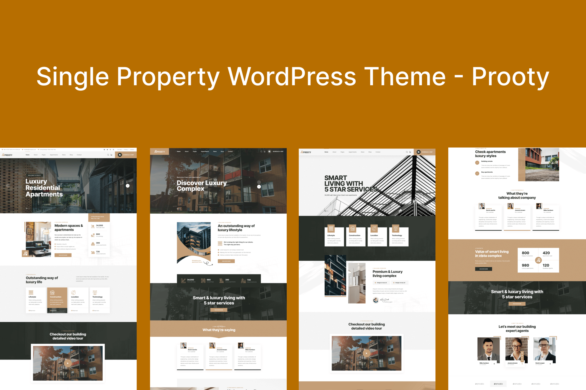 Single Property Wordpress Theme – Prooty