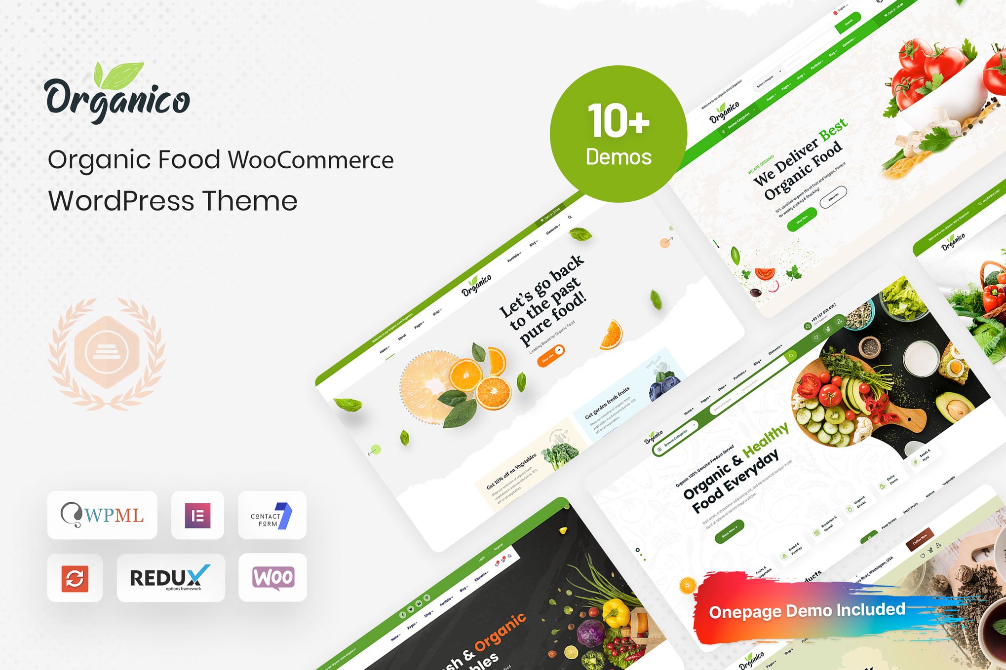 Organio – Organic Food Store Wordpress