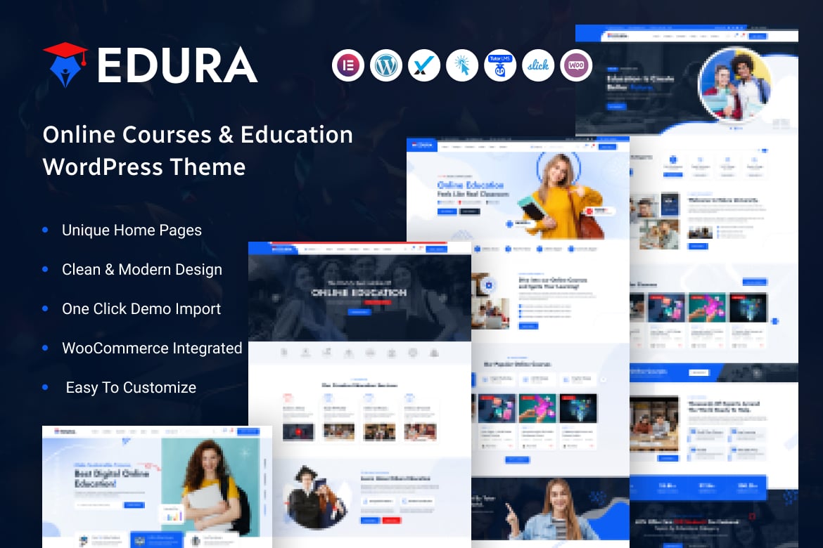 Edura – Online Courses & Education Wordpress Theme Edura – Online Courses & Education Wordpress Theme