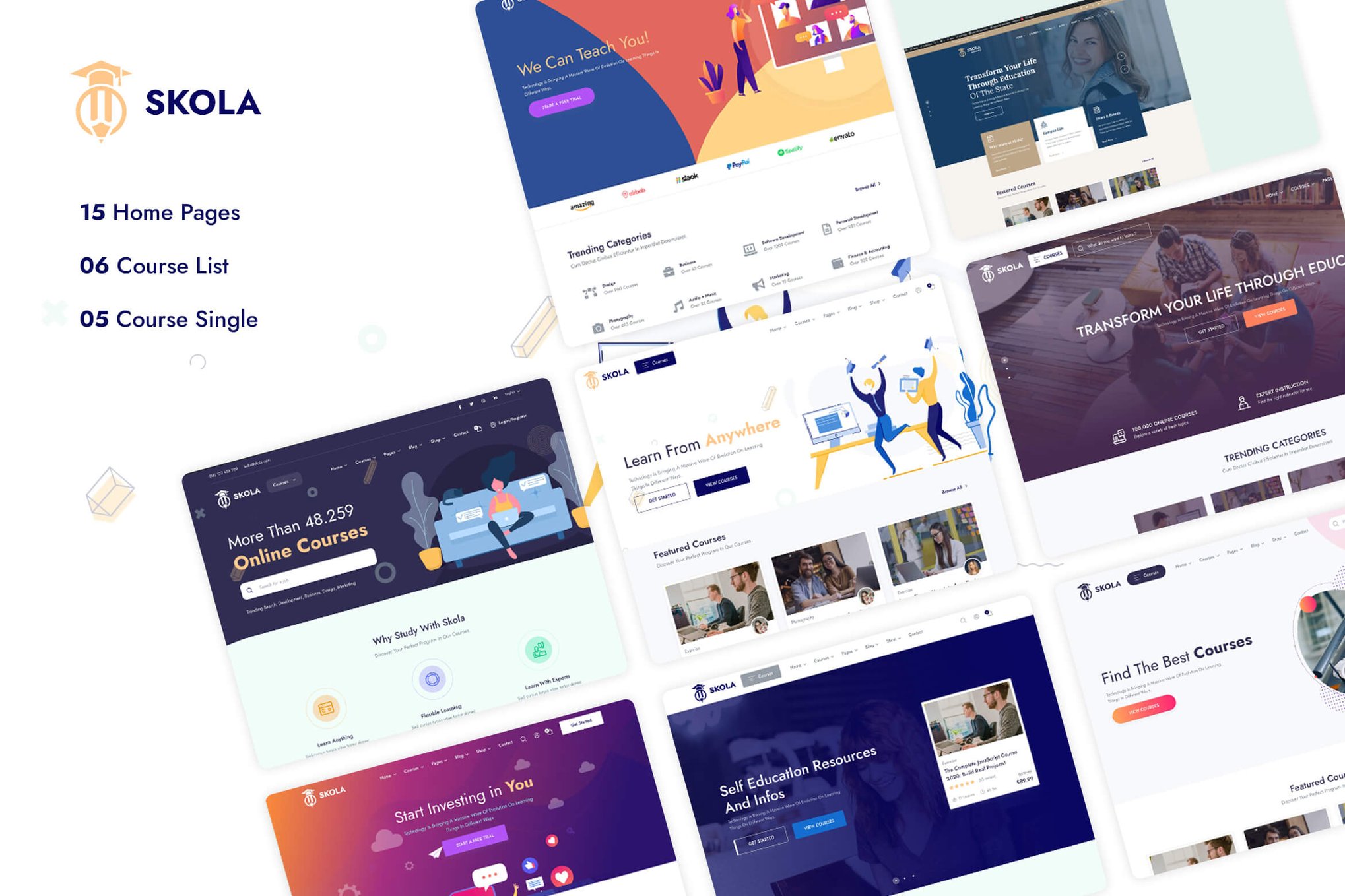 Skola – Lms Online Courses Wordpress Theme