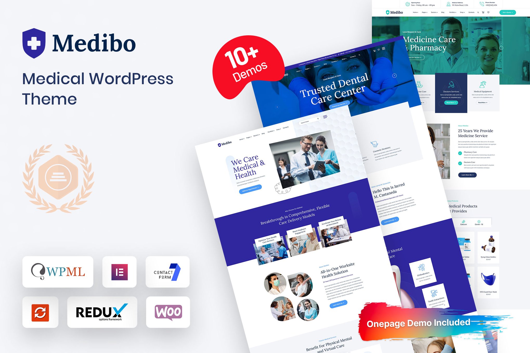 Medibo – Medical Wordpress Theme