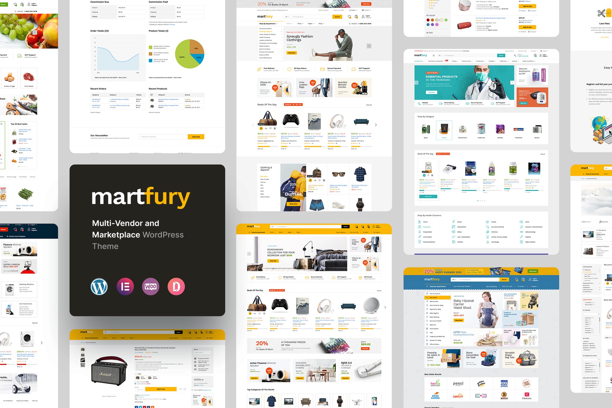 Martfury – Woocommerce Marketplace Wordpress Theme