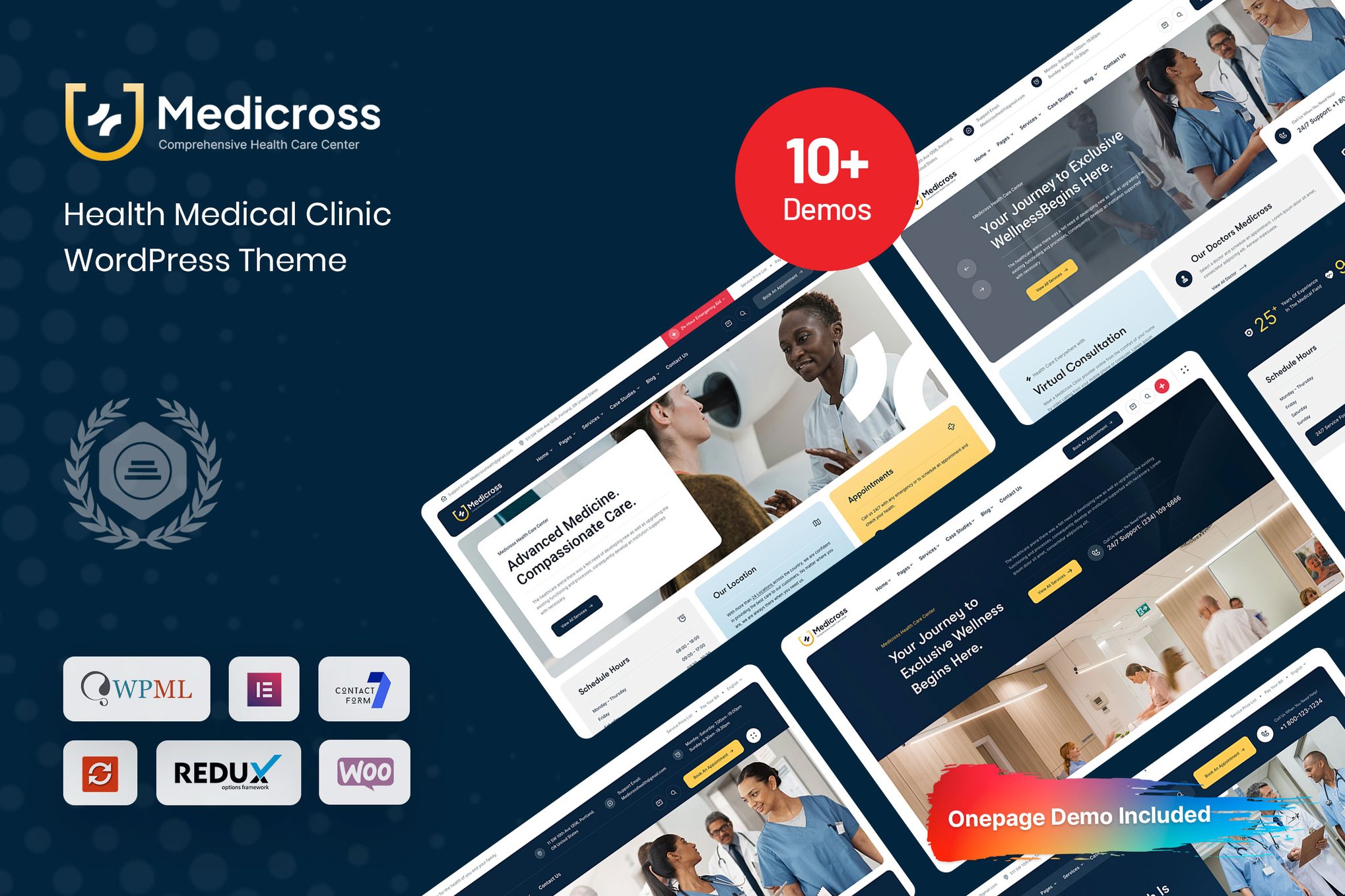 Medicross – Medical Wordpress Theme