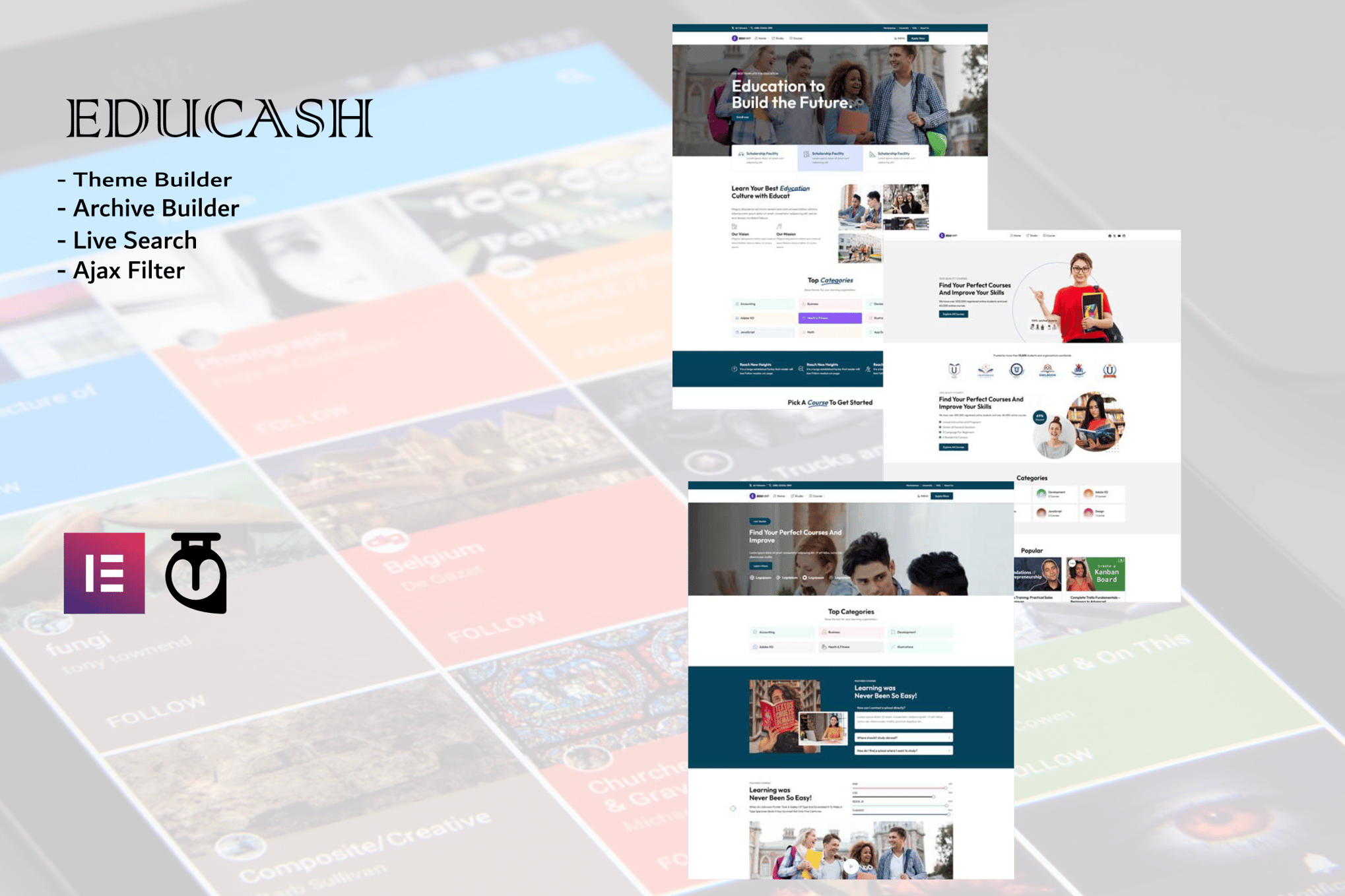 Educash Wordpress Lms Theme