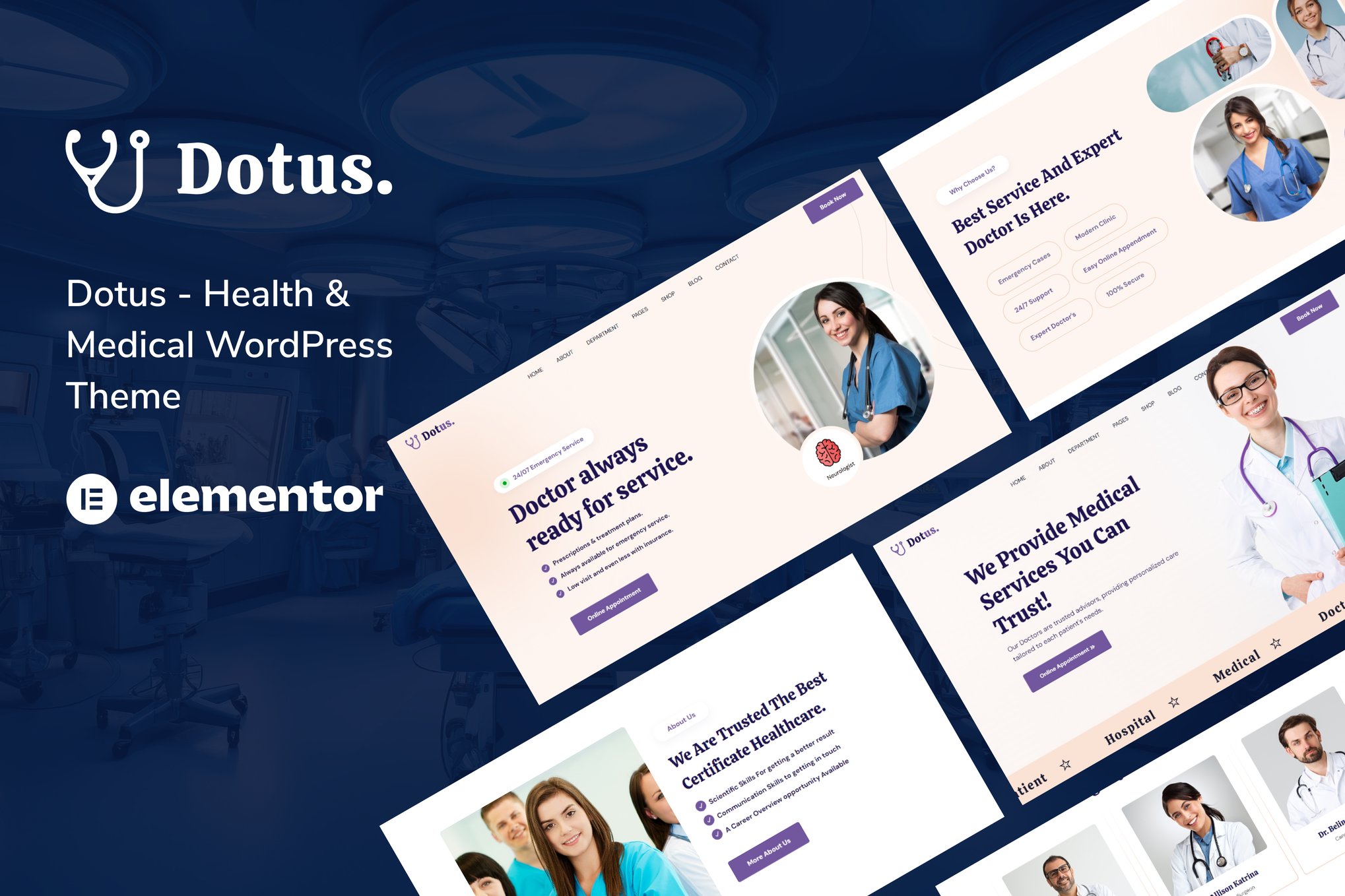 Dotus – Health & Medical Wordpress Theme Dotus – Health & Medical Wordpress Theme