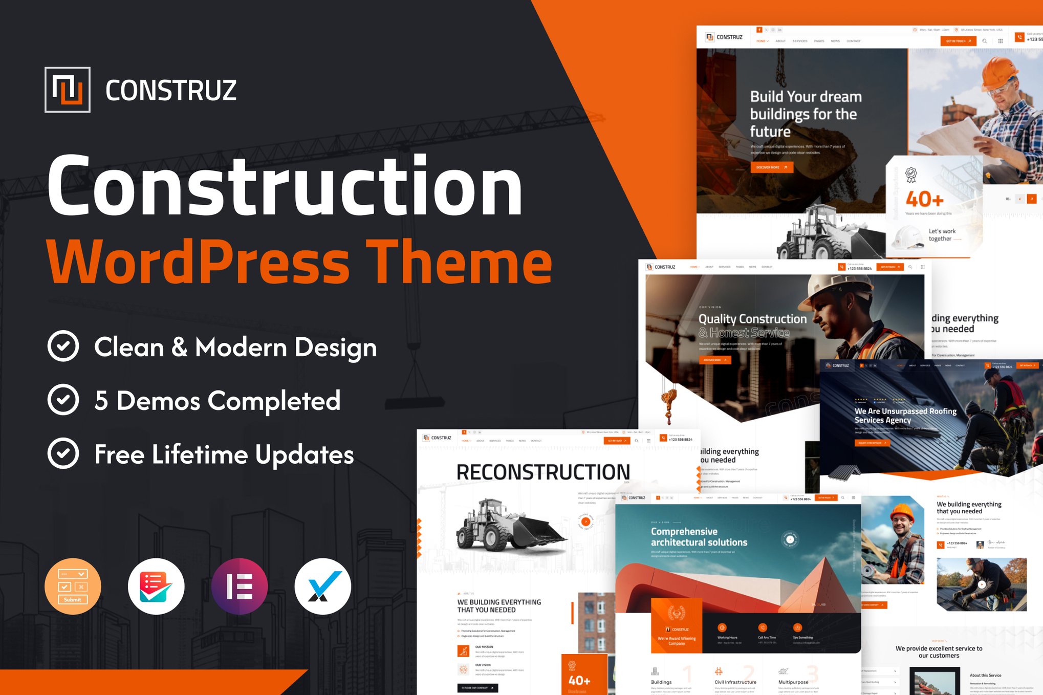 Construz – Construction Wordpress Theme