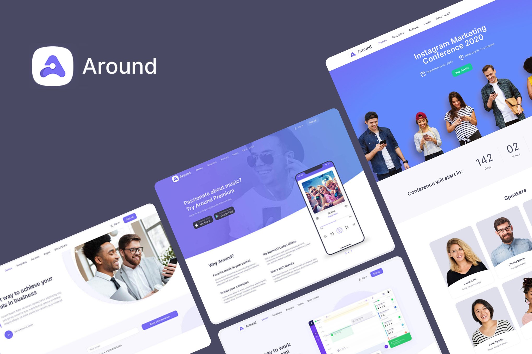 Around – Multipurpose Business Wordpress Theme Around – Multipurpose Business Wordpress Theme