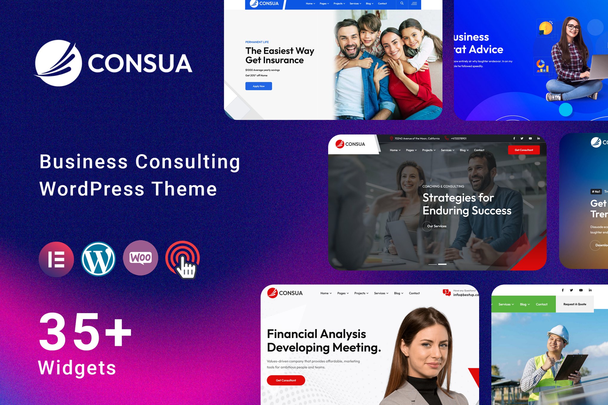 Consua – Business Consulting Wordpress