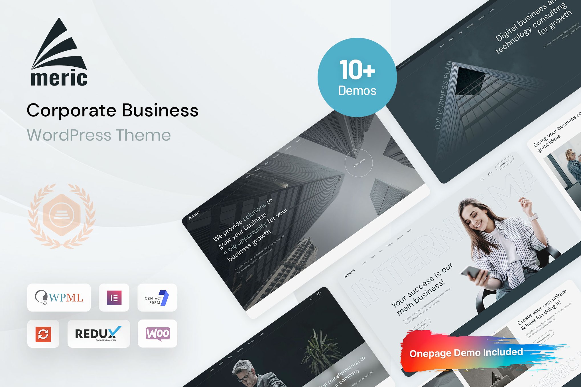 Americ – Corporate Business Wordpress Theme