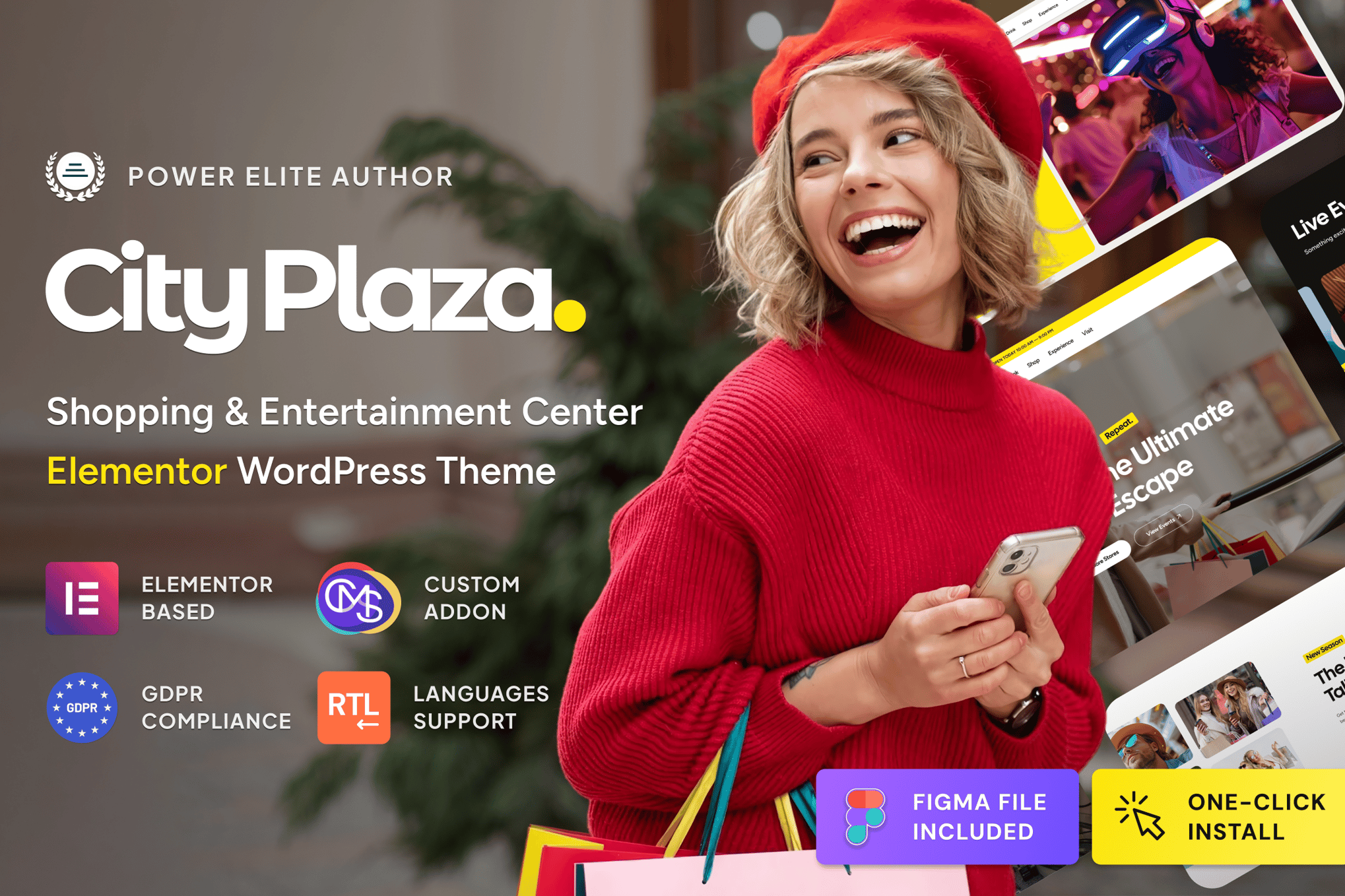City Plaza – Shopping Mall Center Wordpress Theme