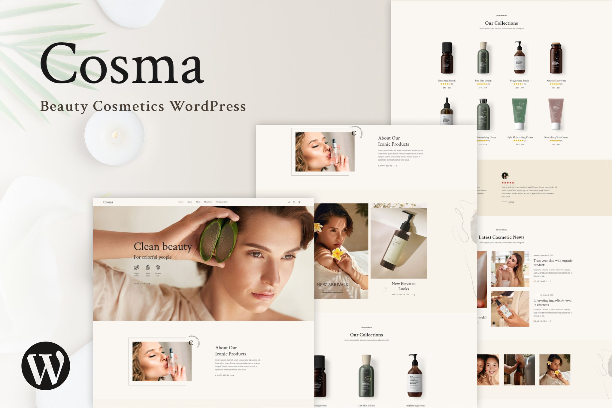 Cosma – Beauty Cosmetic Woocommerce Theme Cosma – Beauty Cosmetic Woocommerce Theme