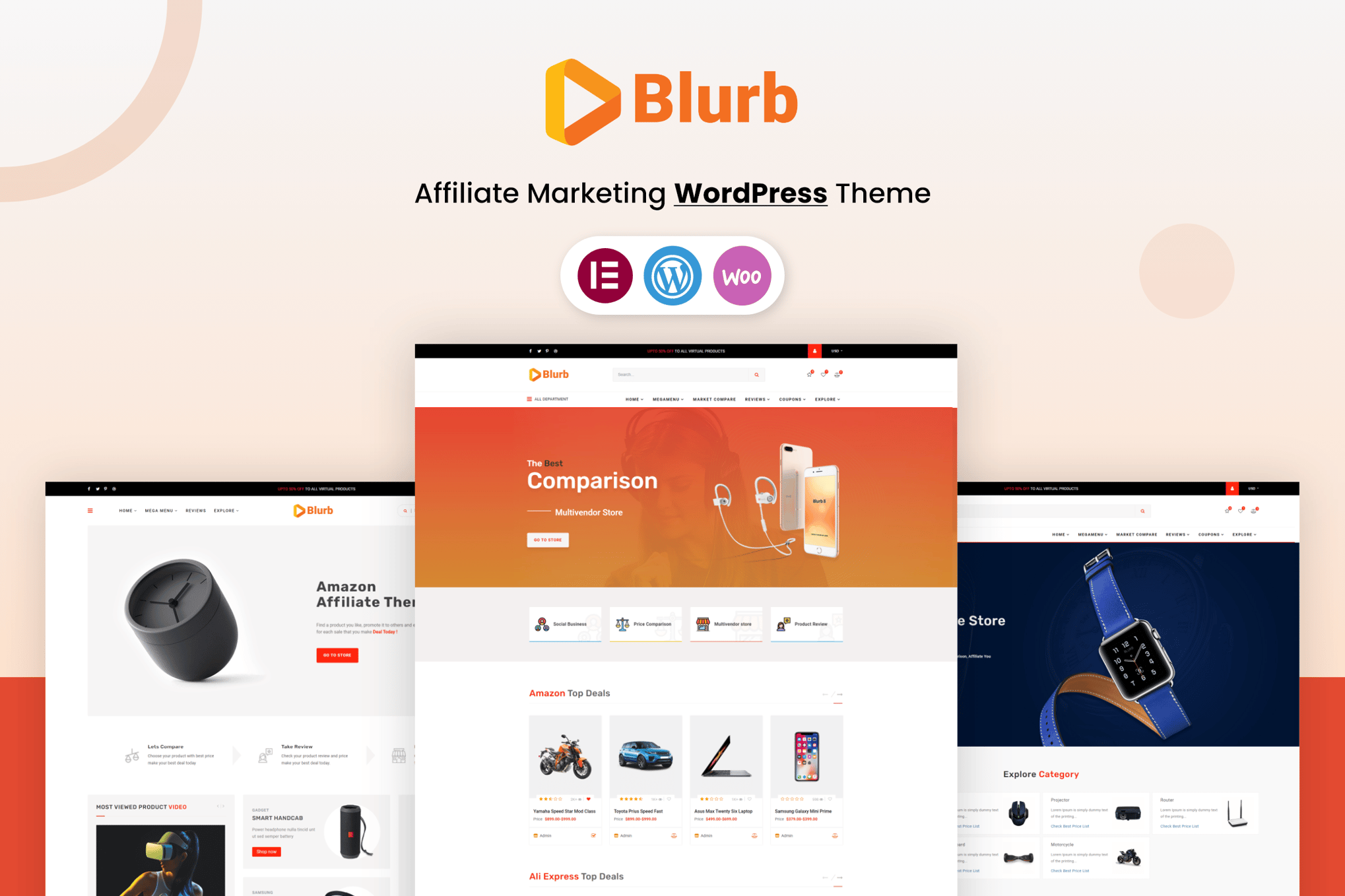 Blurb – Affiliate Marketing Wordpress Theme