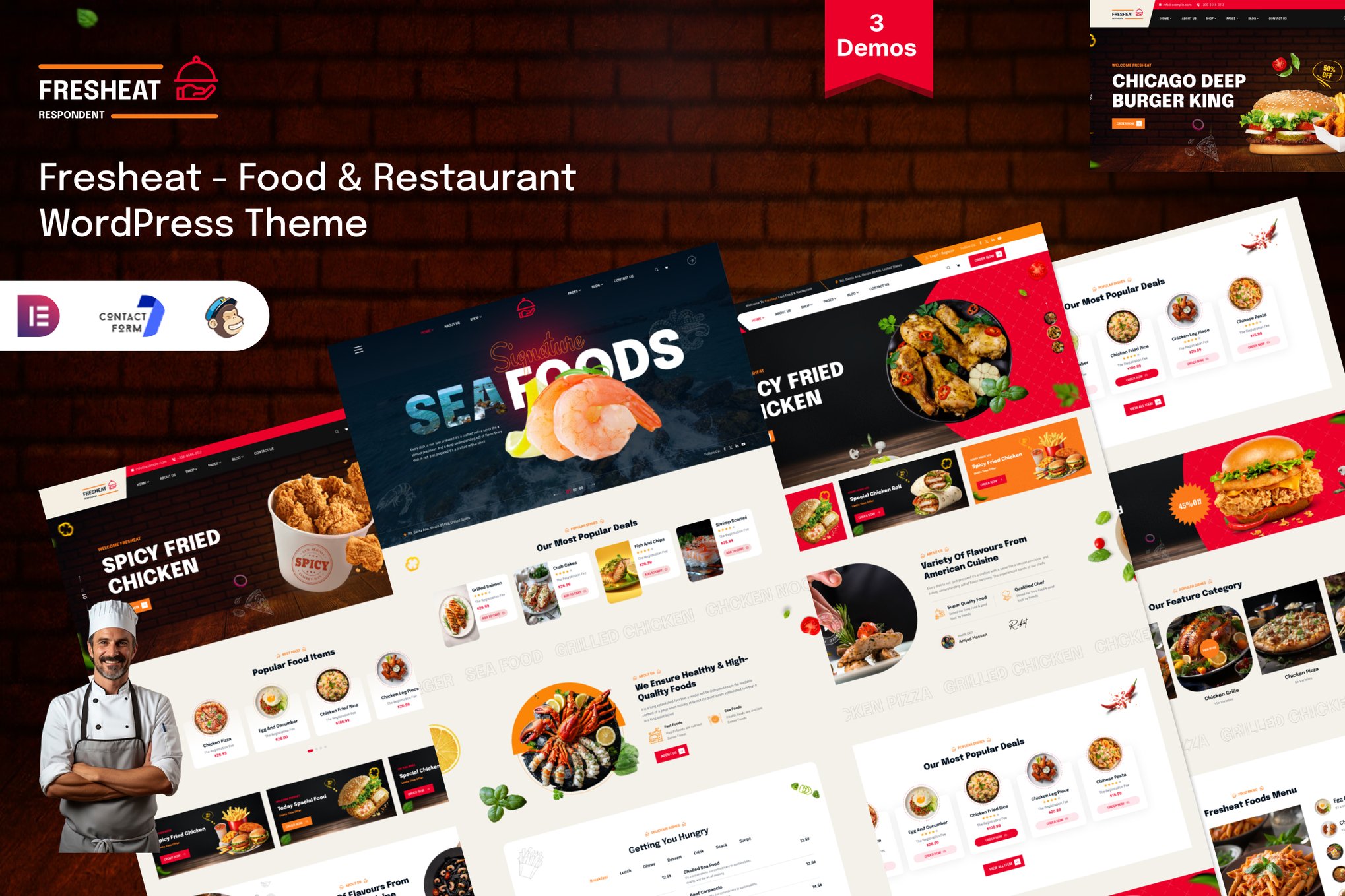 Restaurant & Cafe Wordpress Theme Restaurant & Cafe Wordpress Theme