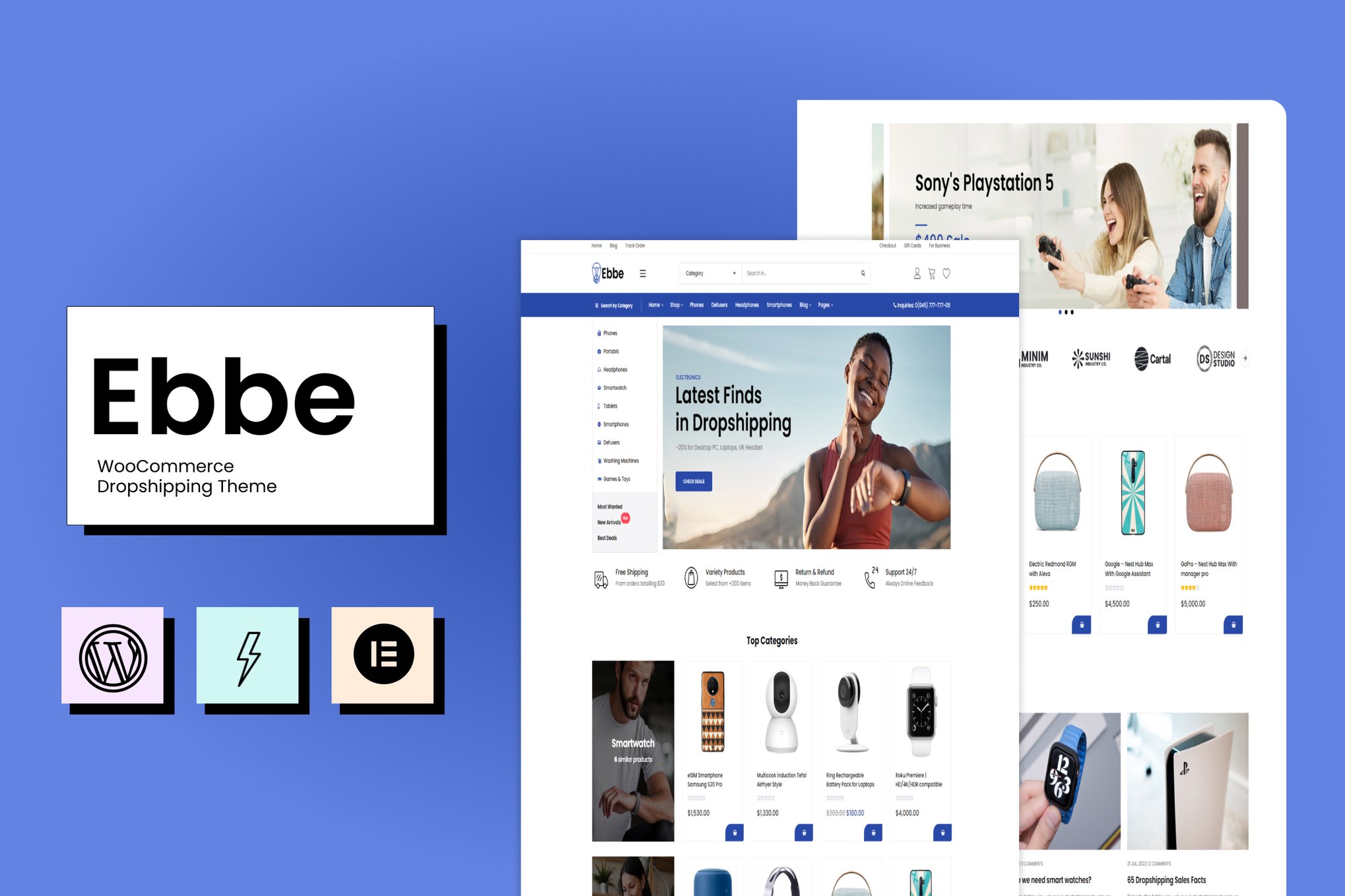 Ebbe – Woocommerce Dropshipping Theme