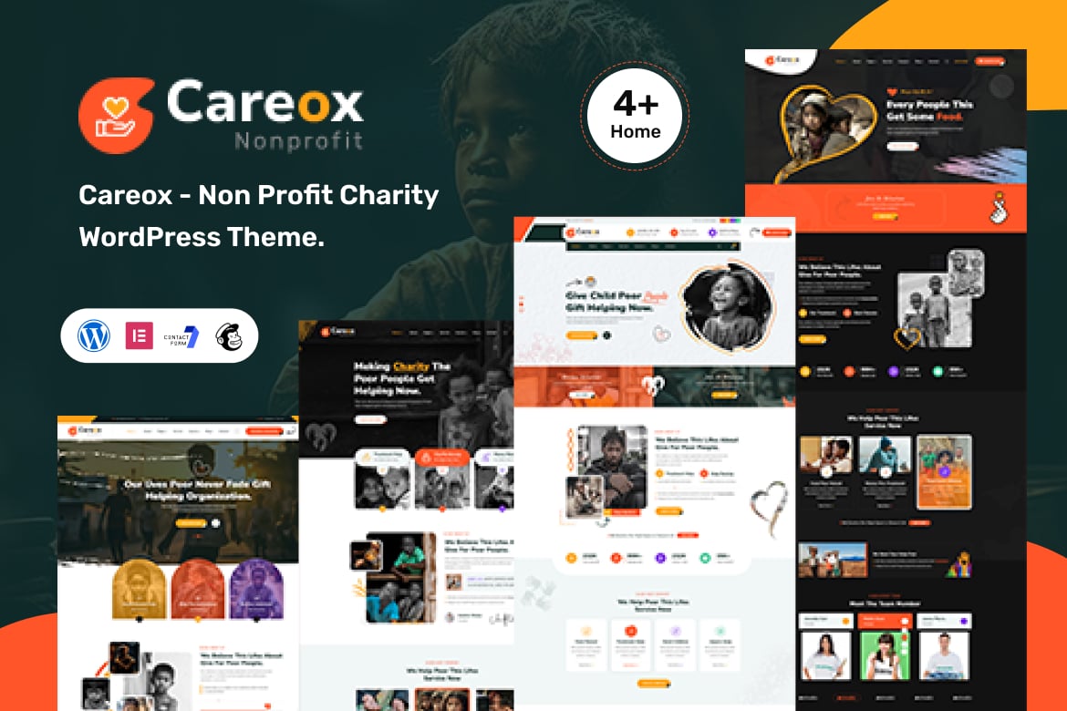 Careox – Non Profit Charity Wordpress Theme