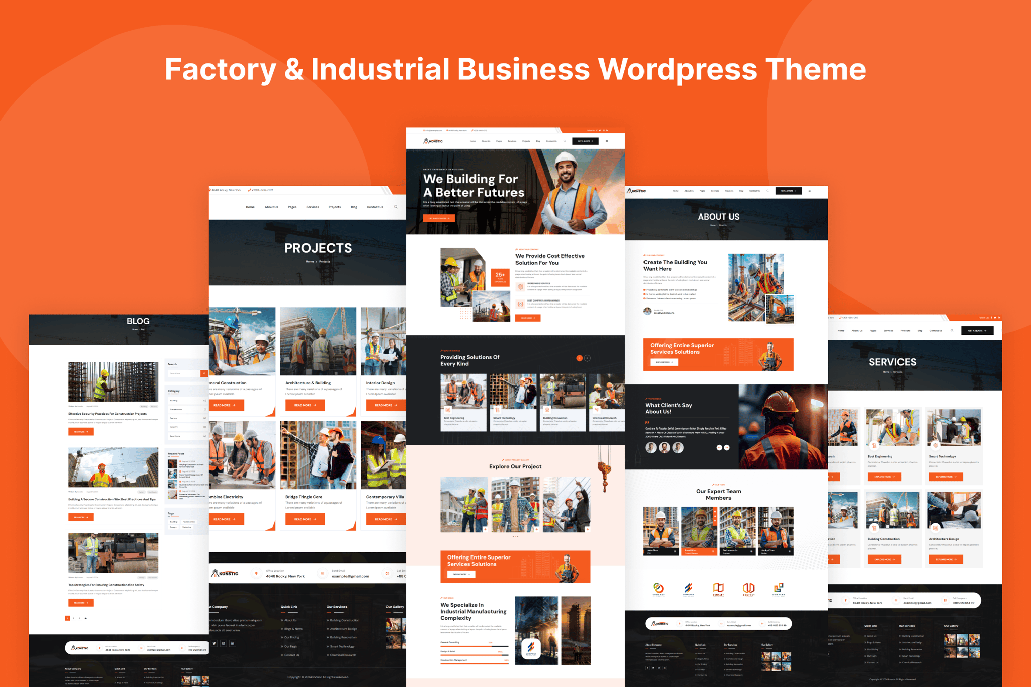 Construction Wordpress Theme