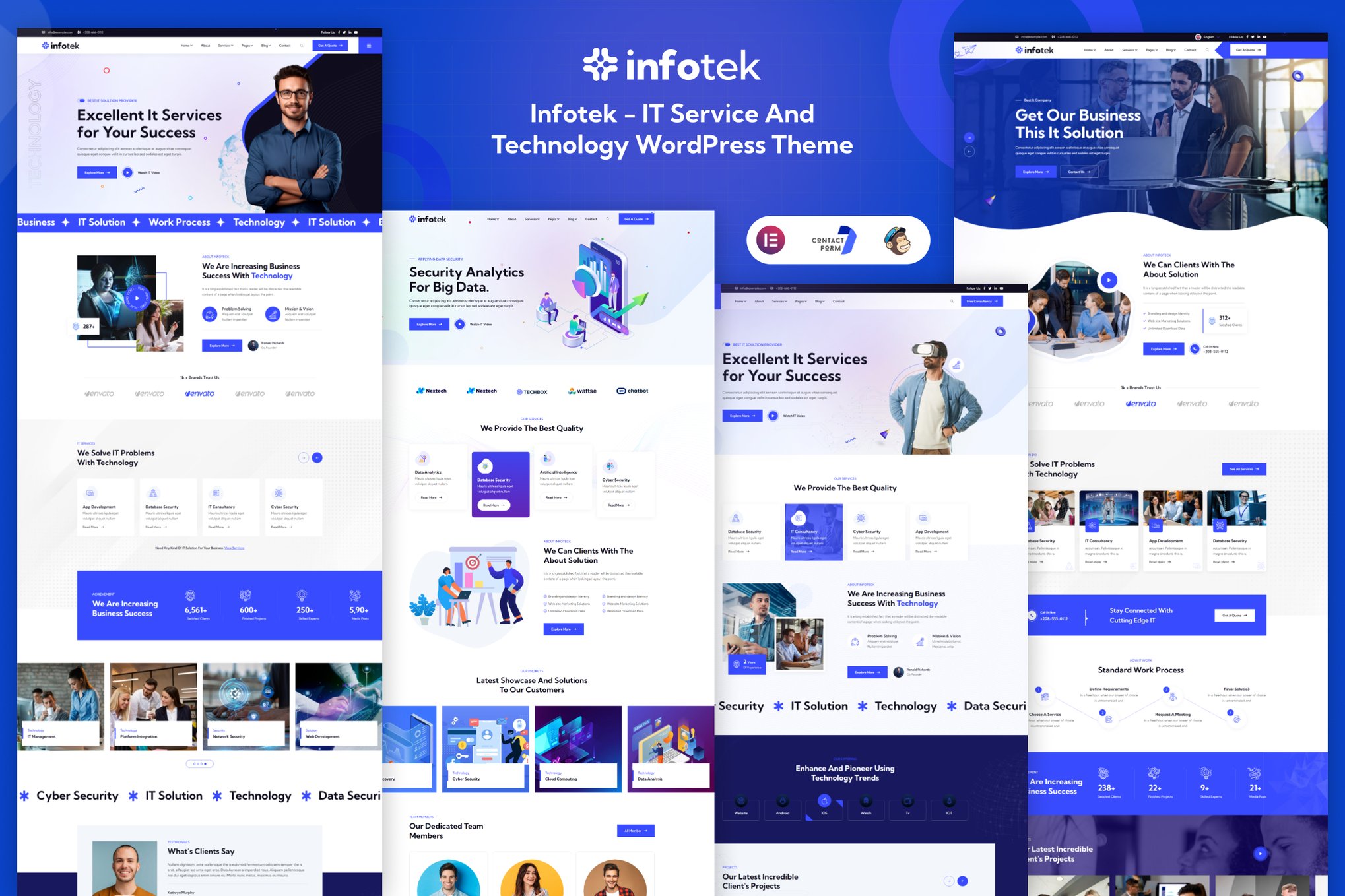 Infotek – It Service And Technology Wordpress Them