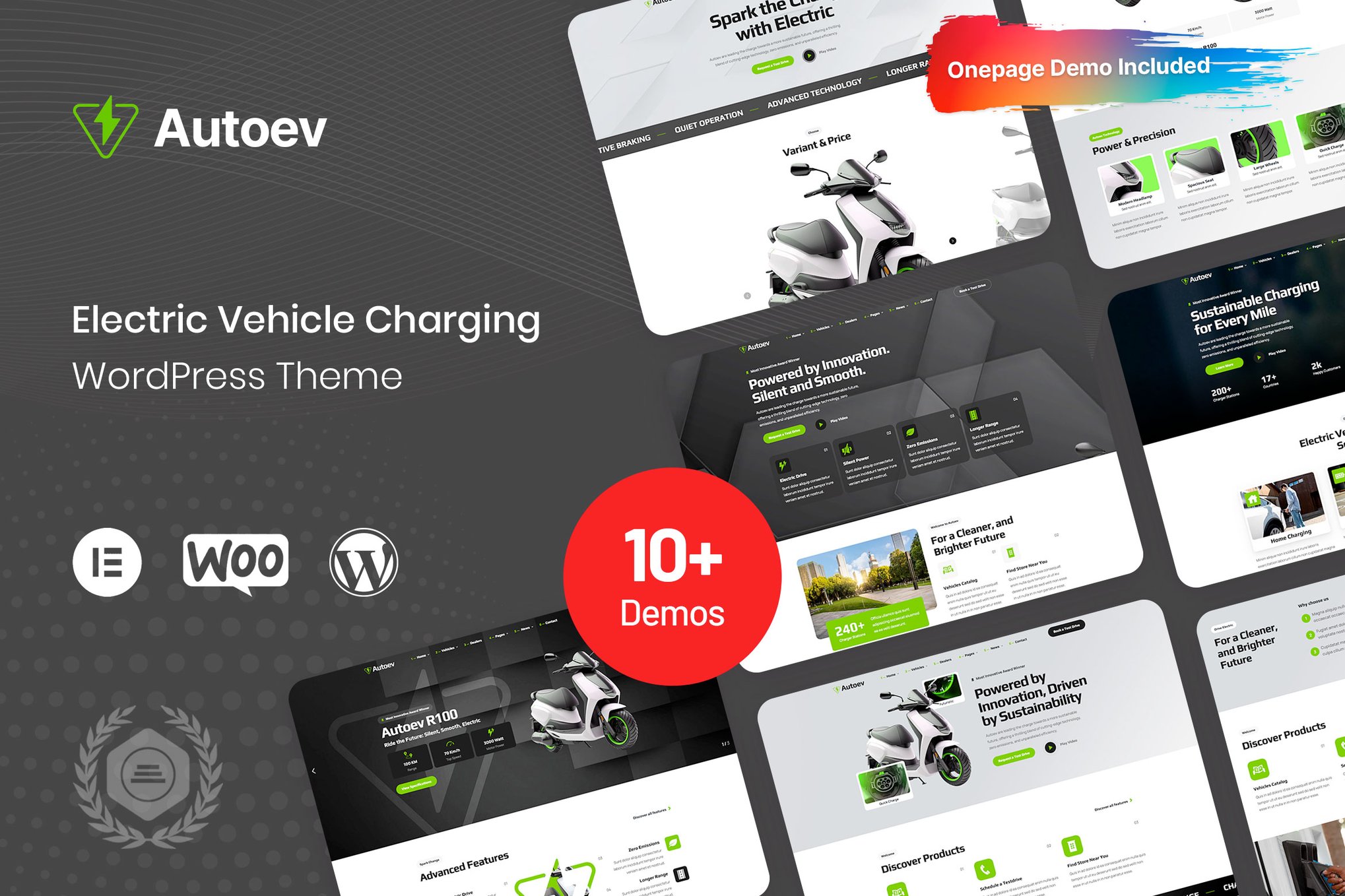 Autoev – Electric Vehicle Charging Wordpress Theme
